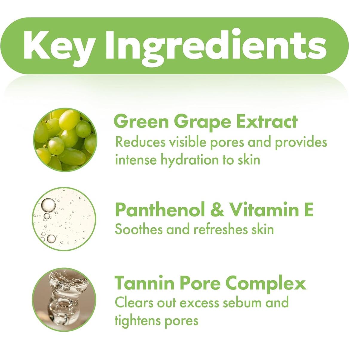 FRUDIA Exfoliante Limpiador de Poros Uva Verde 156g