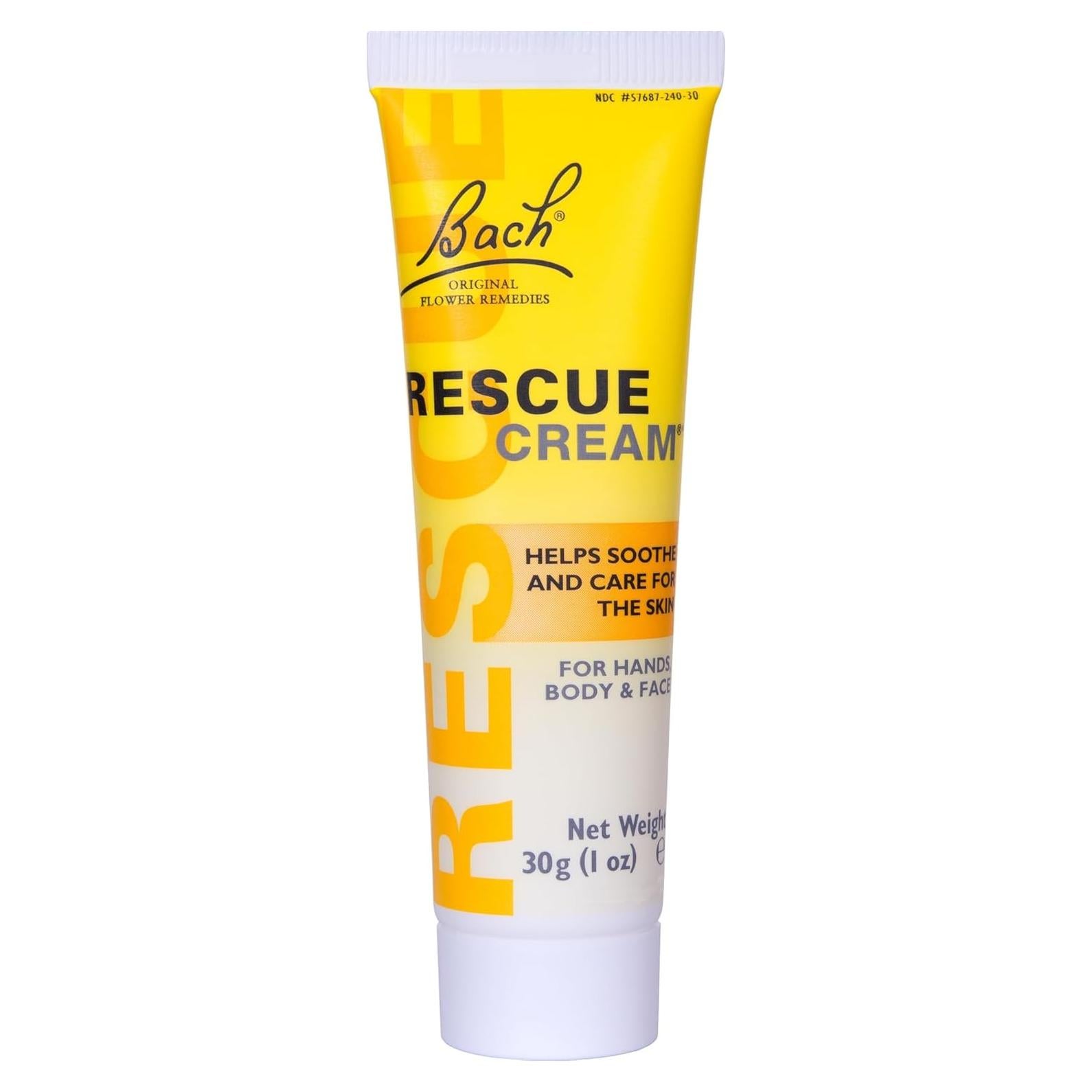 Crema RESCUE de Bach 30g - Hidratante para Manos y Cara
