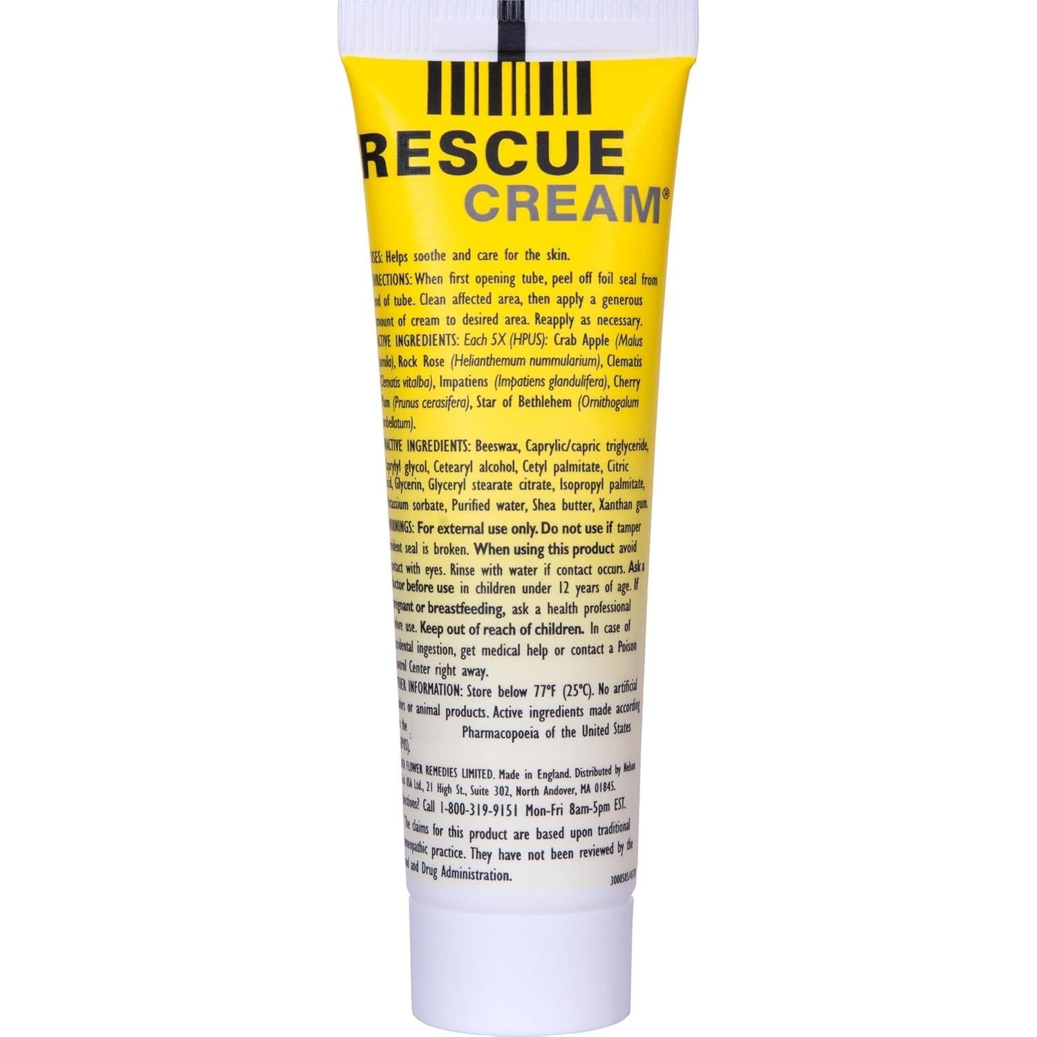 Crema RESCUE de Bach 30g - Hidratante para Manos y Cara