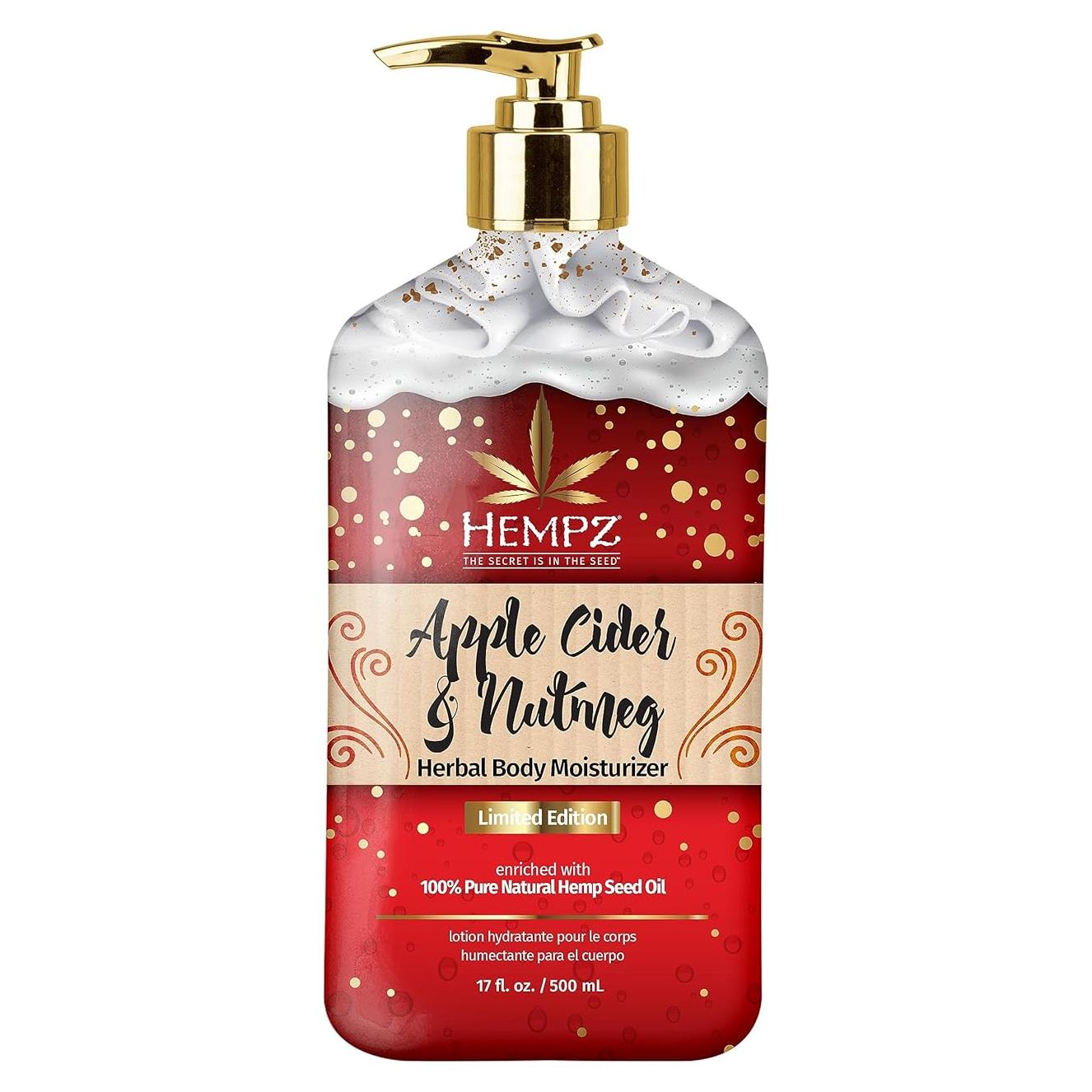 Loción Corporal Hidratante Hempz 500 ml Sidra y Nuez Moscada