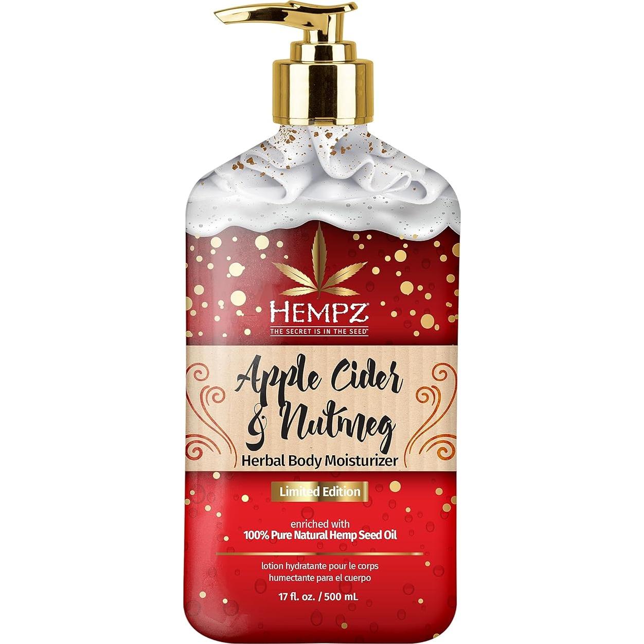 Loción Corporal Hidratante Hempz 500 ml Sidra y Nuez Moscada