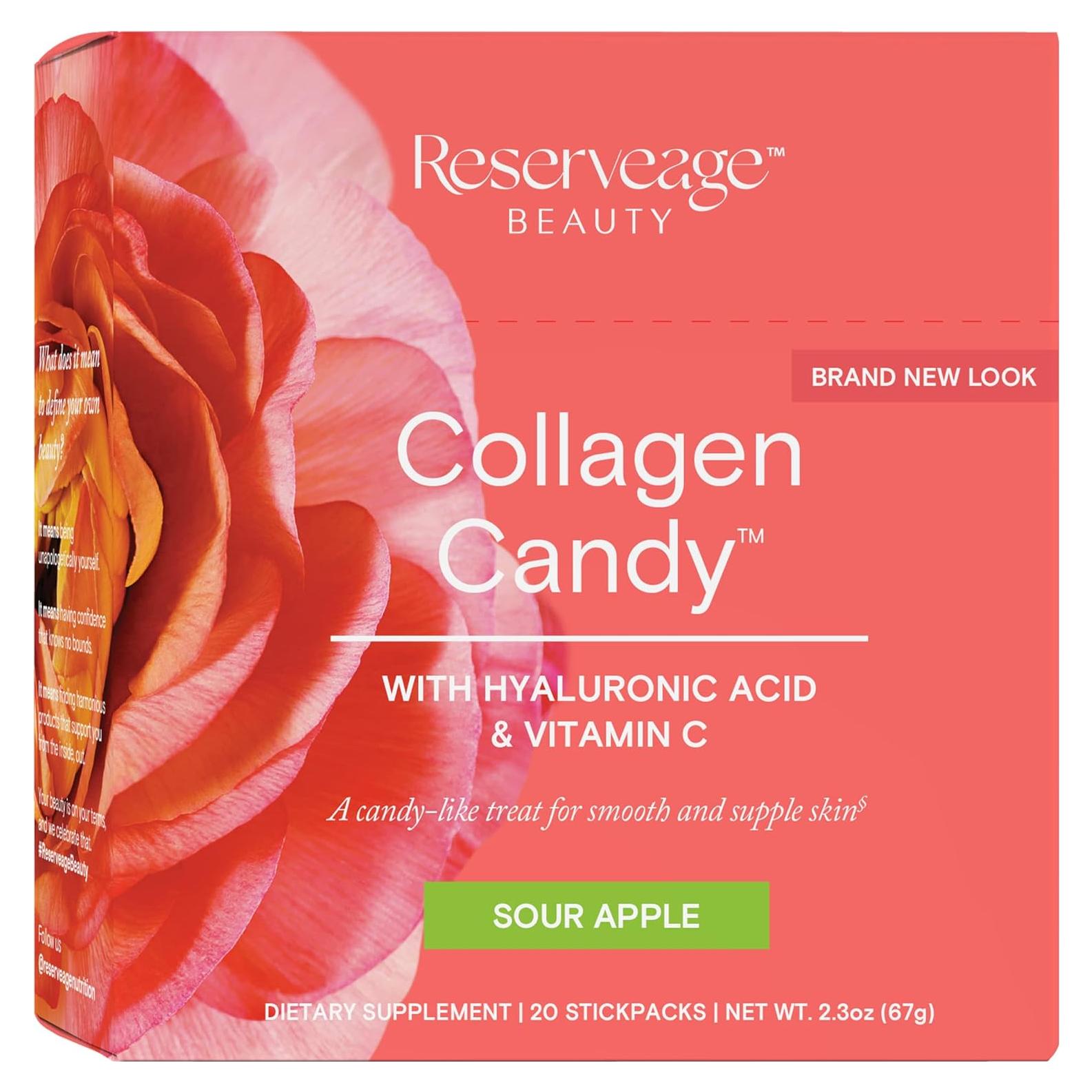 Caramelo de Colágeno Reserveage Nutrition Manzana Ácida 65g