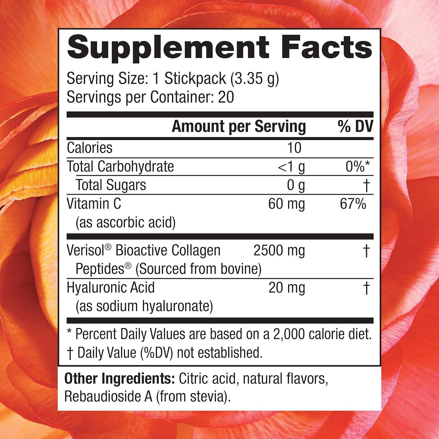 Caramelo de Colágeno Reserveage Nutrition Manzana Ácida 65g