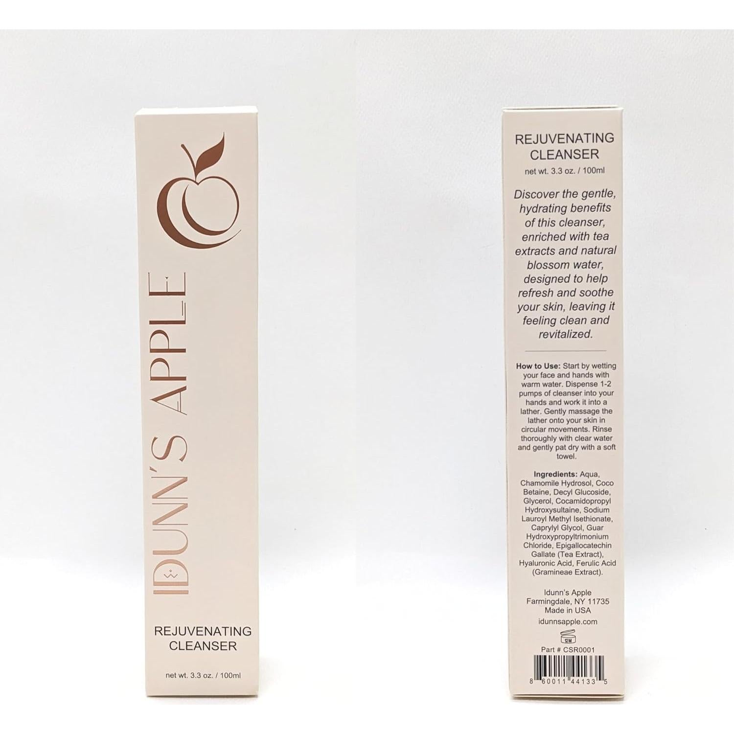 Limpiador Facial Hidratante Idunn 93.4g - Antienvejecimiento