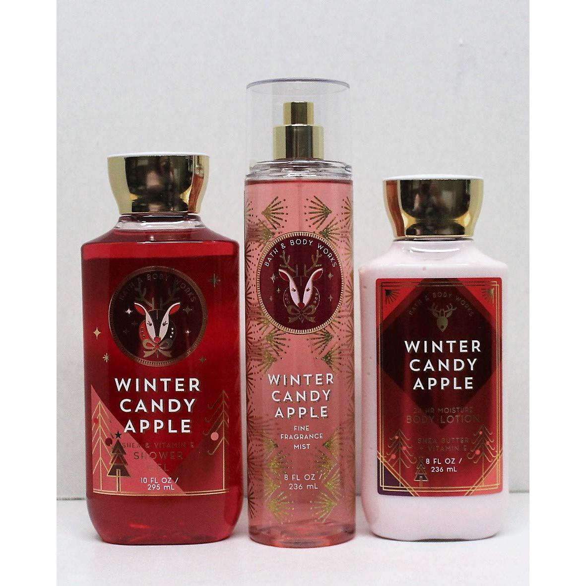Trío de Cuidado Corporal Baño y Cuerpo - Manzana de Caramelo