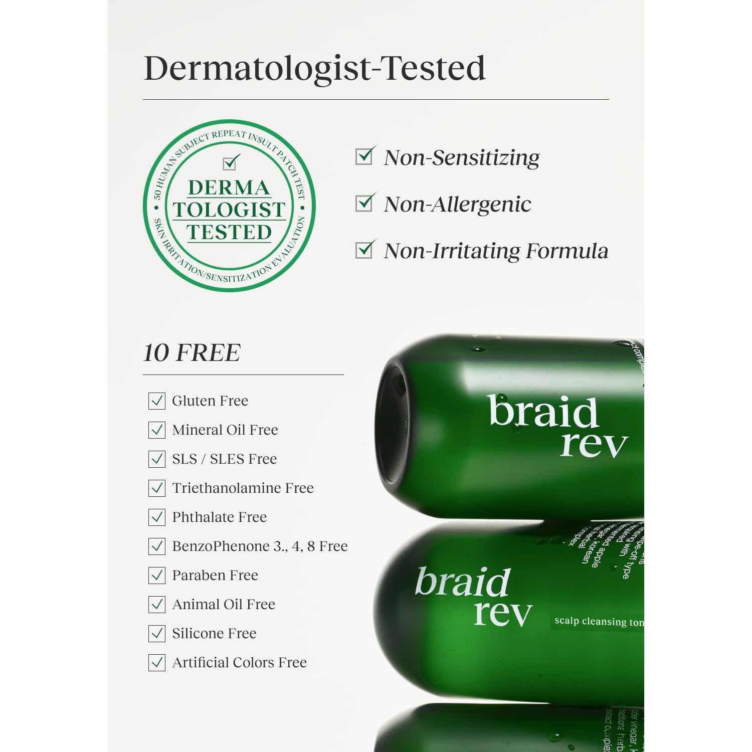 Tónico Limpiador del Cuero Cabelludo Bephor 200ml Sin Enjuague