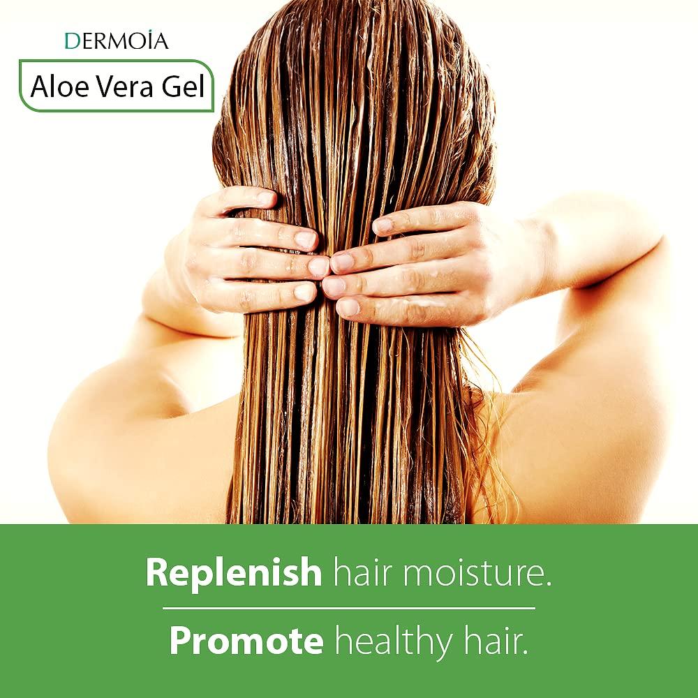 Gel Hidratante Corporal Dermoia Aloe Vera 473ml - Alivio Quemaduras