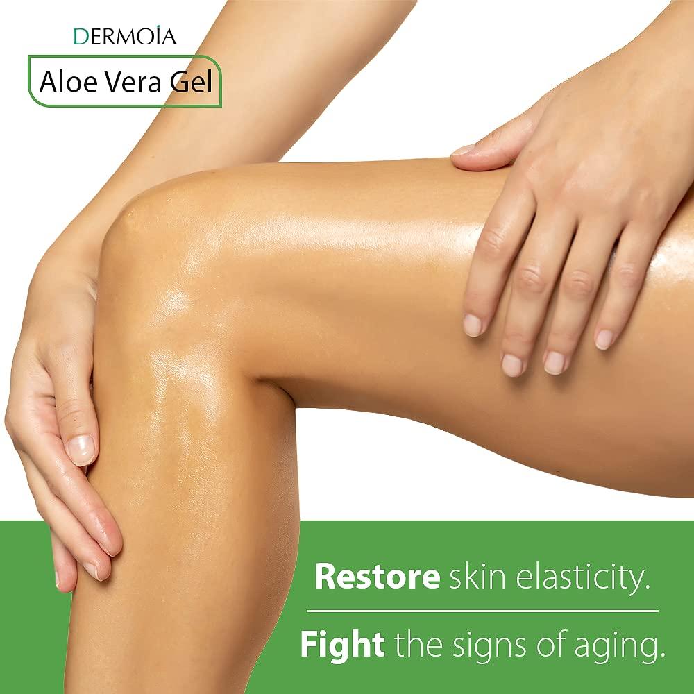 Gel Hidratante Corporal Dermoia Aloe Vera 473ml - Alivio Quemaduras