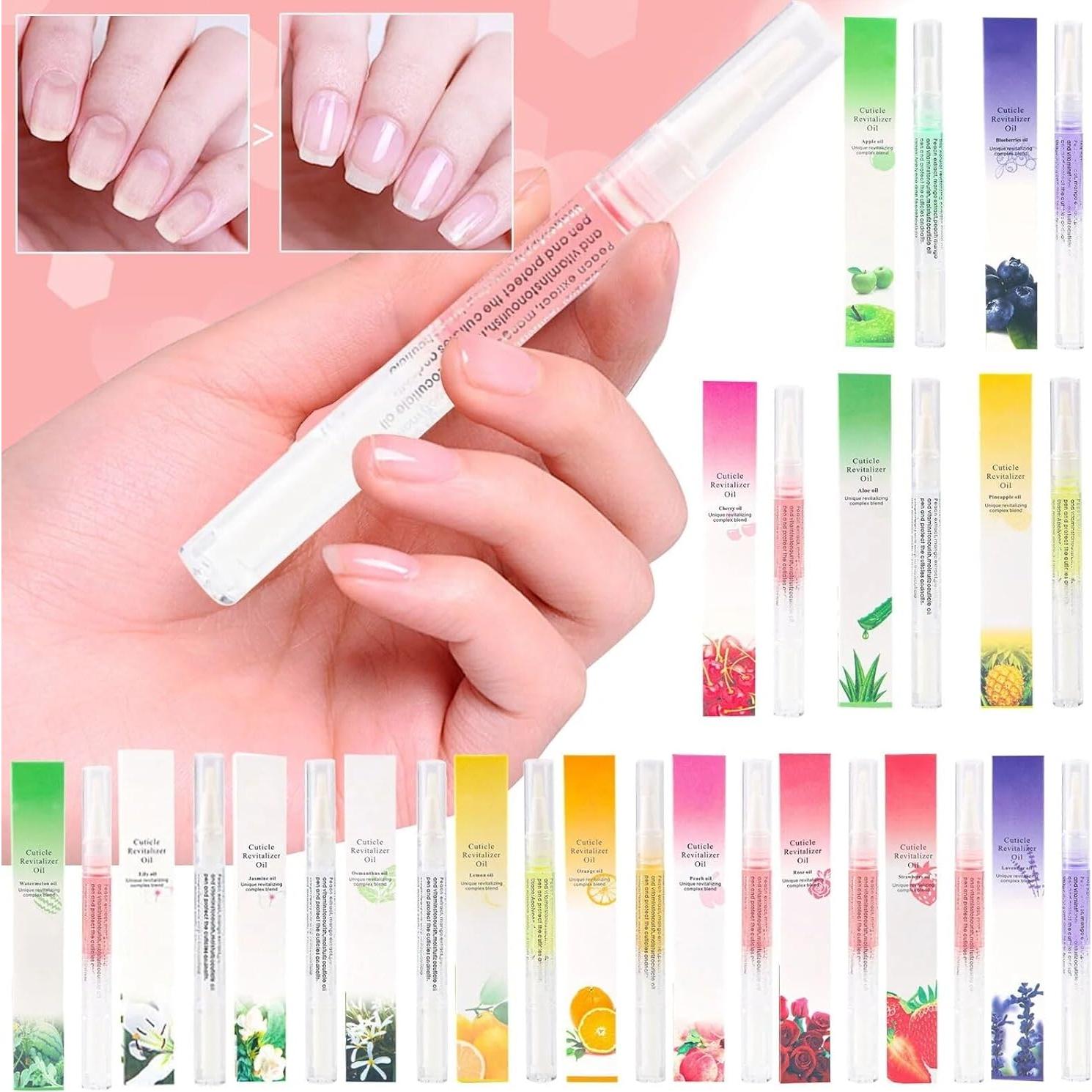 Aceite Nutricional para Uñas YIMART 4pcs 2ml Manzana