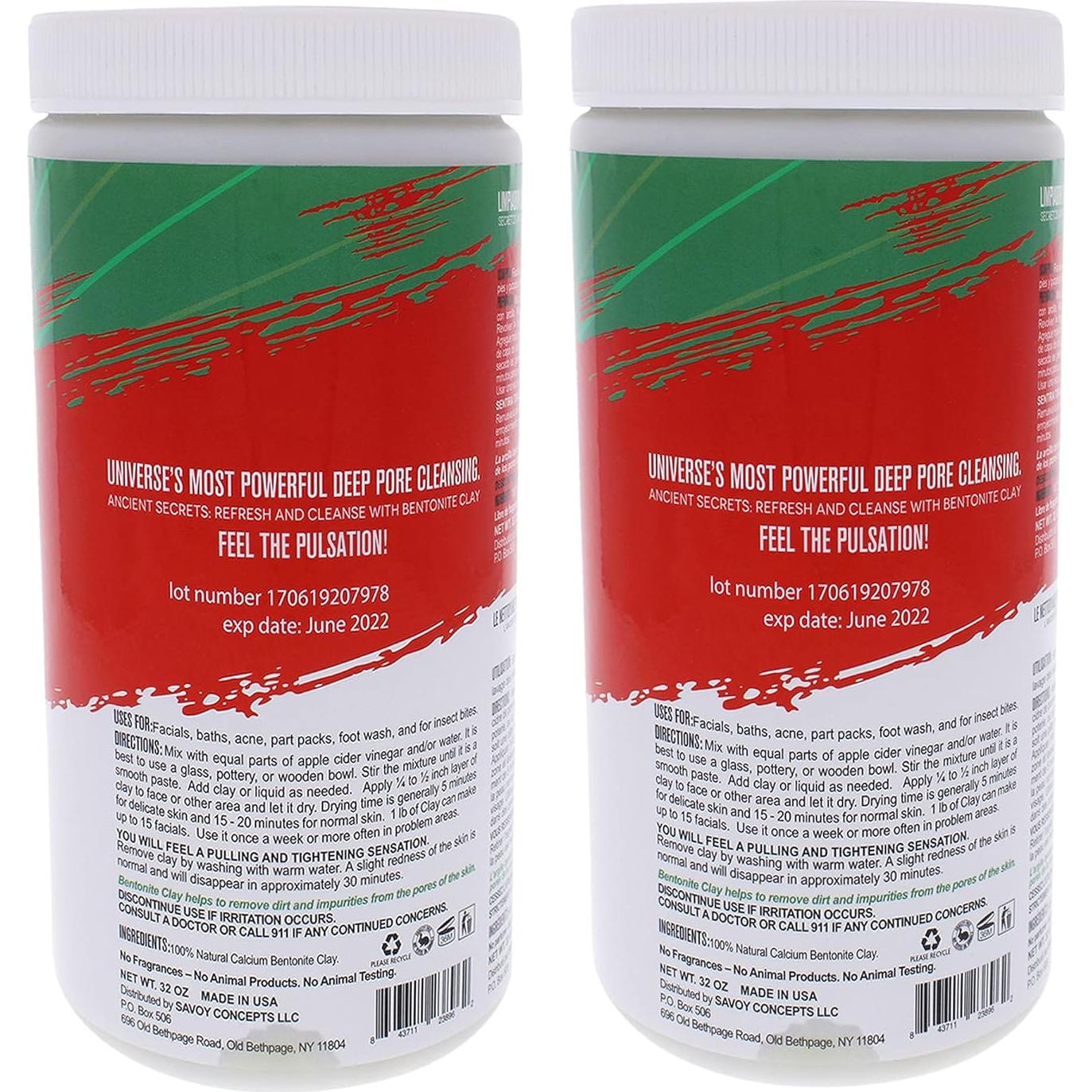 Barro Mágico Maya - Arcilla Bentonita de Calcio 1.81 kg