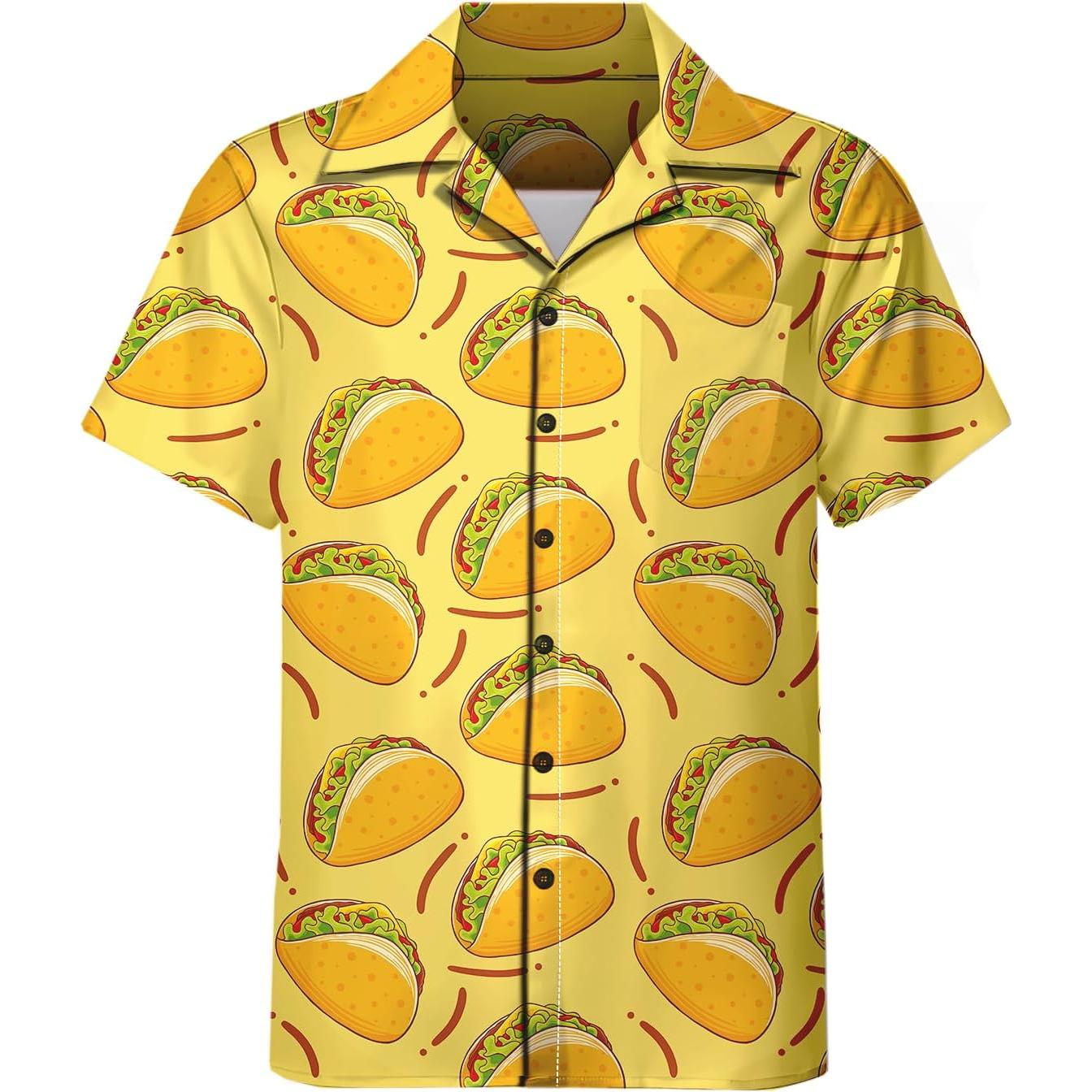 DOOPCCOR Traje Deportivo 3 Piezas Hombre Hawaiano XL