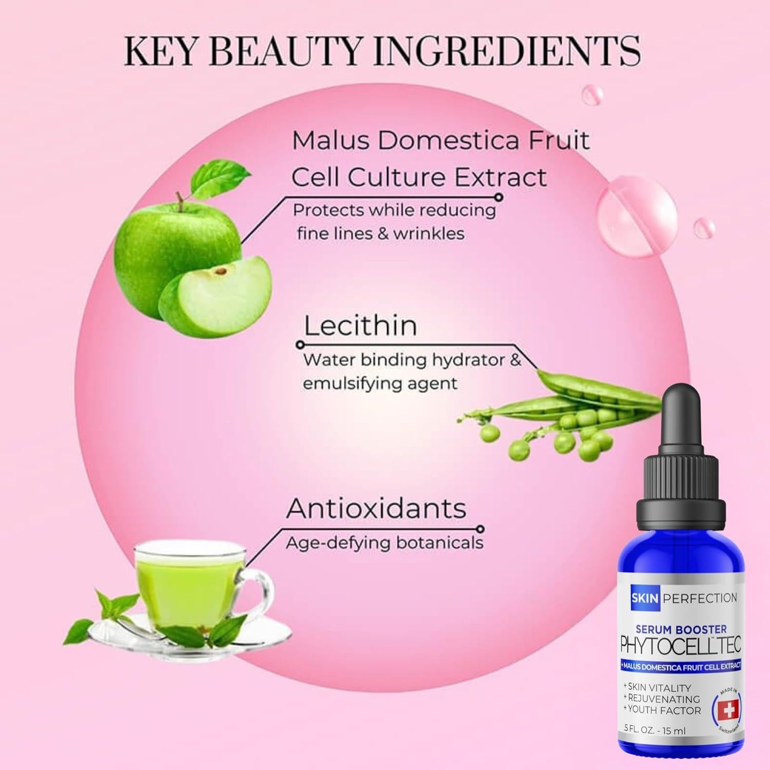 Suero Antienvejecimiento Ten's Up 15 ml - Perfección de Piel