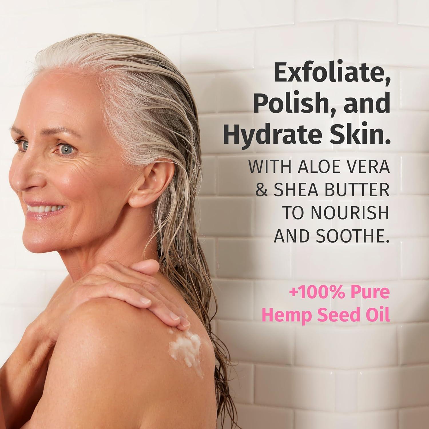 Exfoliante Corporal HEMPZ Floral y Plátano - 216.5 ml