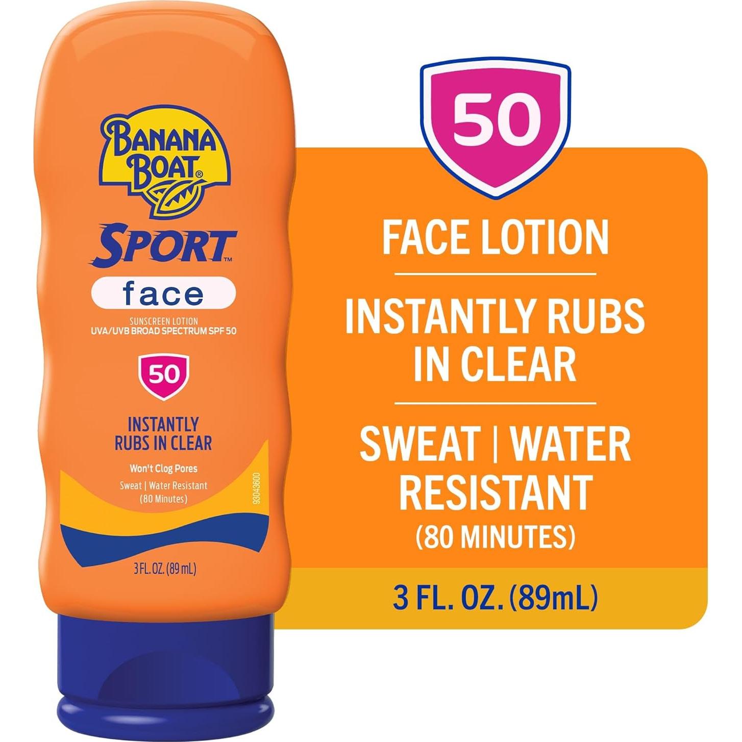 Bloqueador Solar Banana Boat Sport SPF 50 85g - Viaje