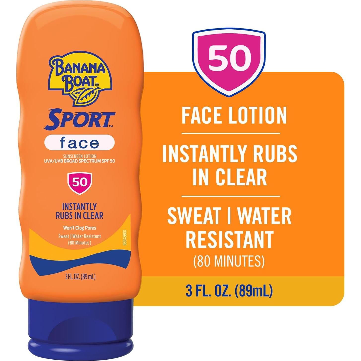 Bloqueador Solar Banana Boat Sport SPF 50 85g - Viaje