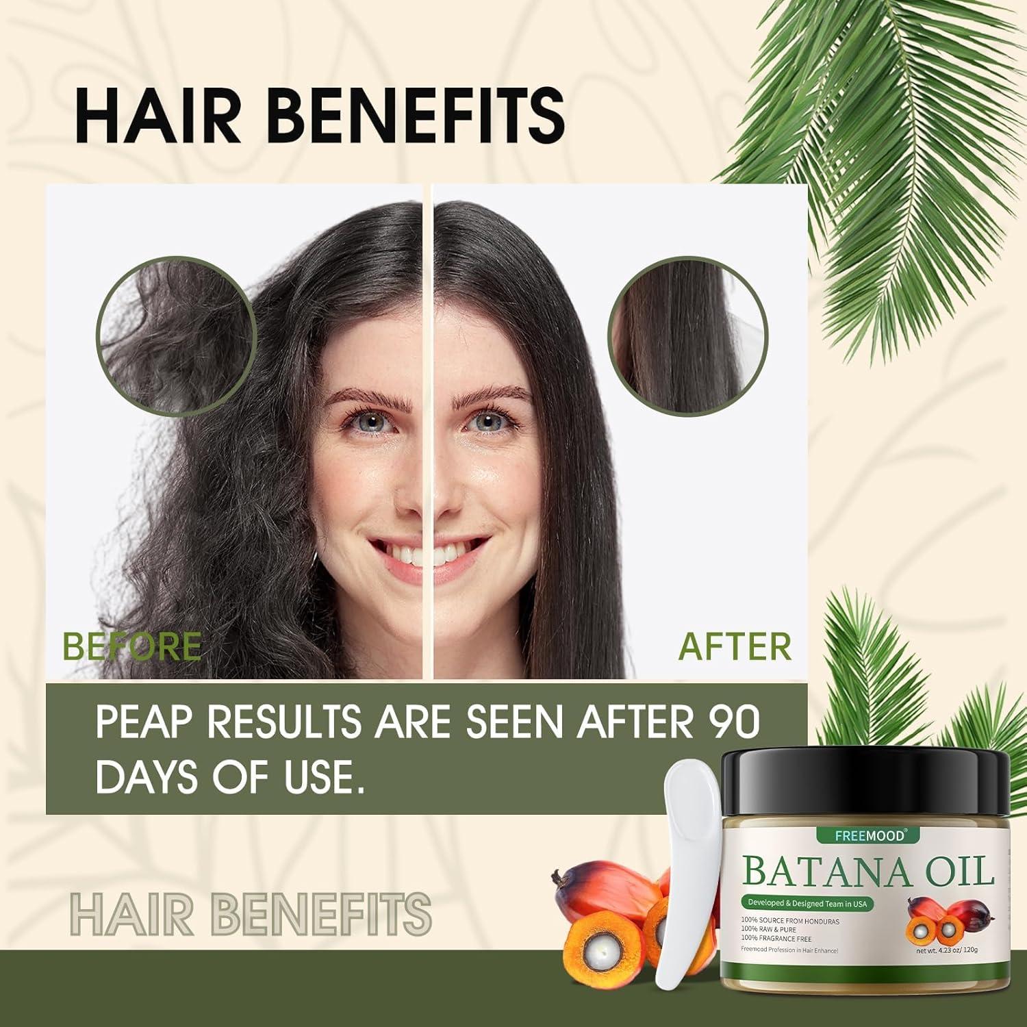 Aceite de Batana Crudo FREEMOOD 120g - Crecimiento Cabello Natural