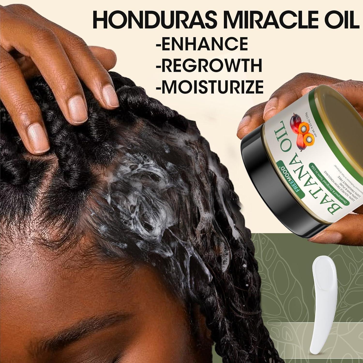 Aceite de Batana Crudo FREEMOOD 120g - Crecimiento Cabello Natural