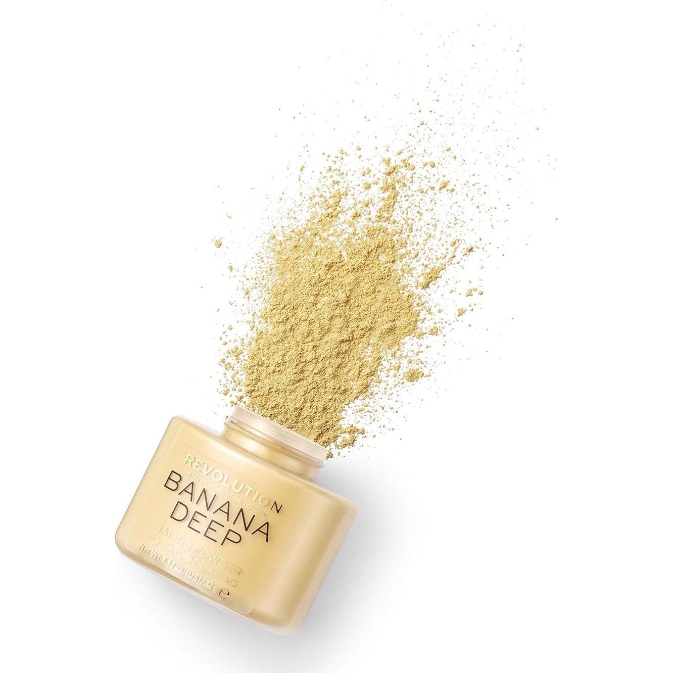 Polvo Suelto Fijador de Maquillaje Revolución Banana Profundo 31.7 g