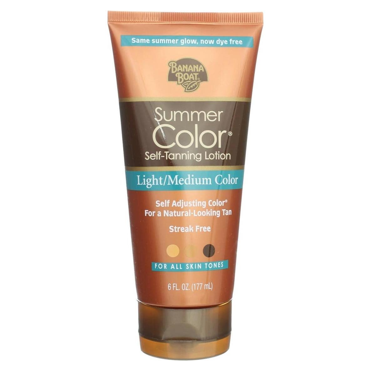 Loción Autobronceadora Banana Boat 170 g Color Claro/Medio