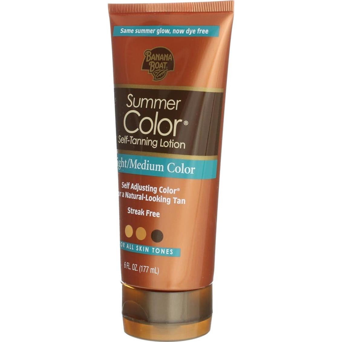Loción Autobronceadora Banana Boat 170 g Color Claro/Medio