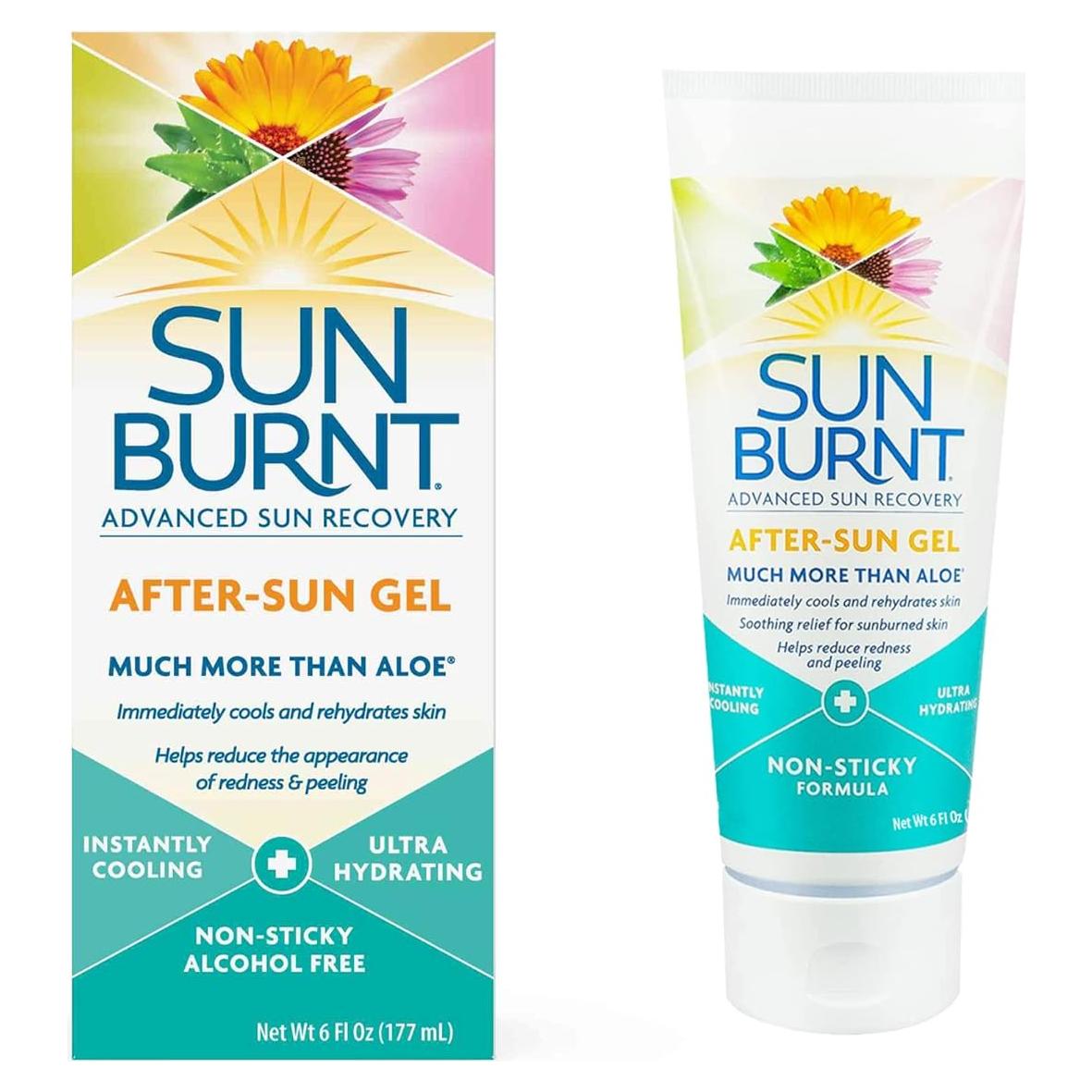 Gel de Aloe Vera Ultra Hidratante Sunburnt 170g - Alivio Quemaduras