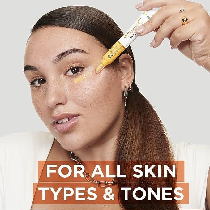 Crema para Ojos Garnier 15ml - 4% Vitamina C Iluminadora