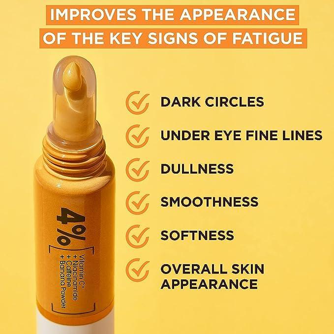 Crema para Ojos Garnier 15ml - 4% Vitamina C Iluminadora