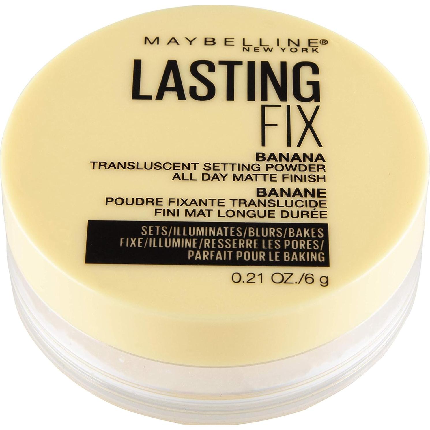 Polvo Fijador Suelto Maybelline Banana 10, 5.97g