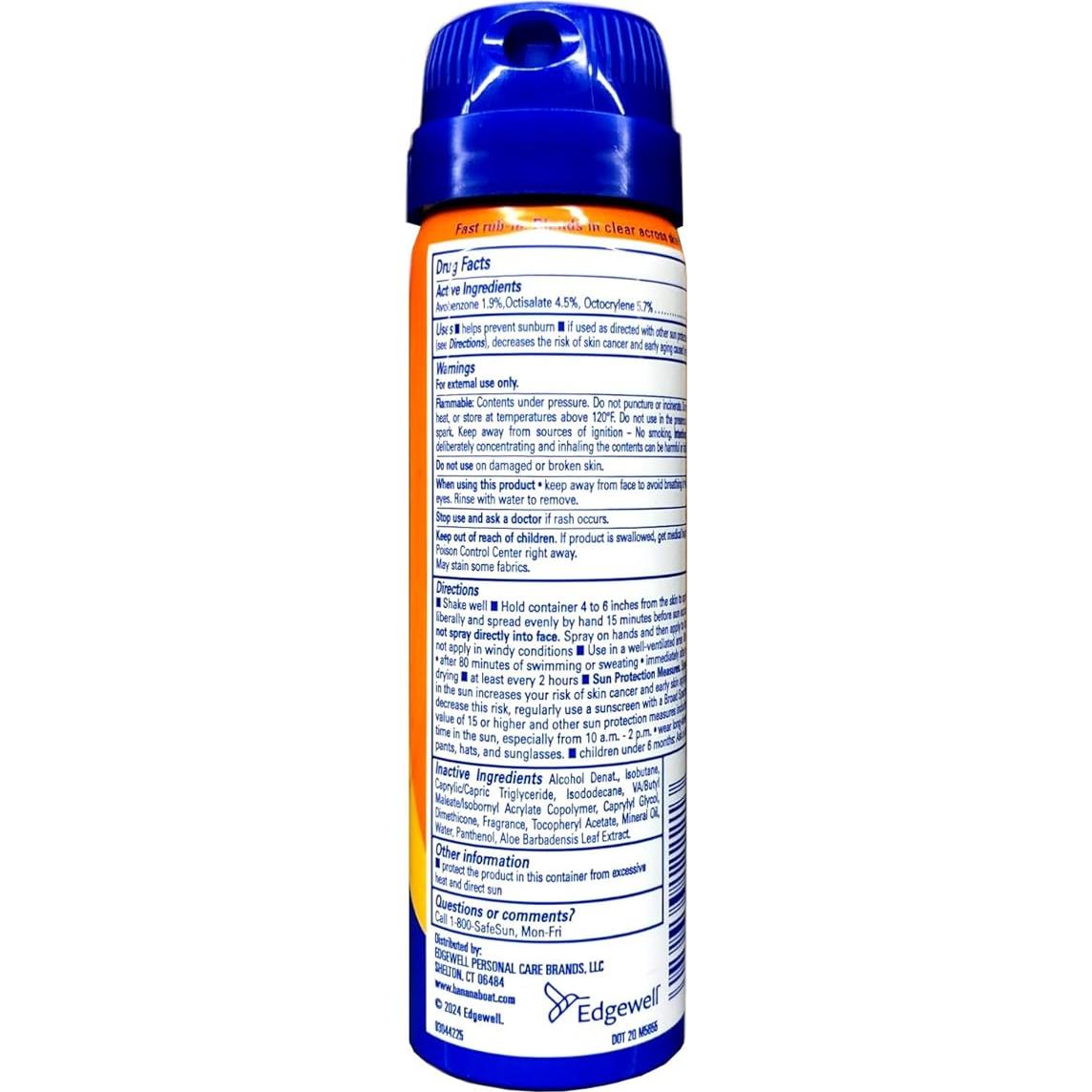 Protector Solar Spray Banana Boat Sport SPF 30 51g