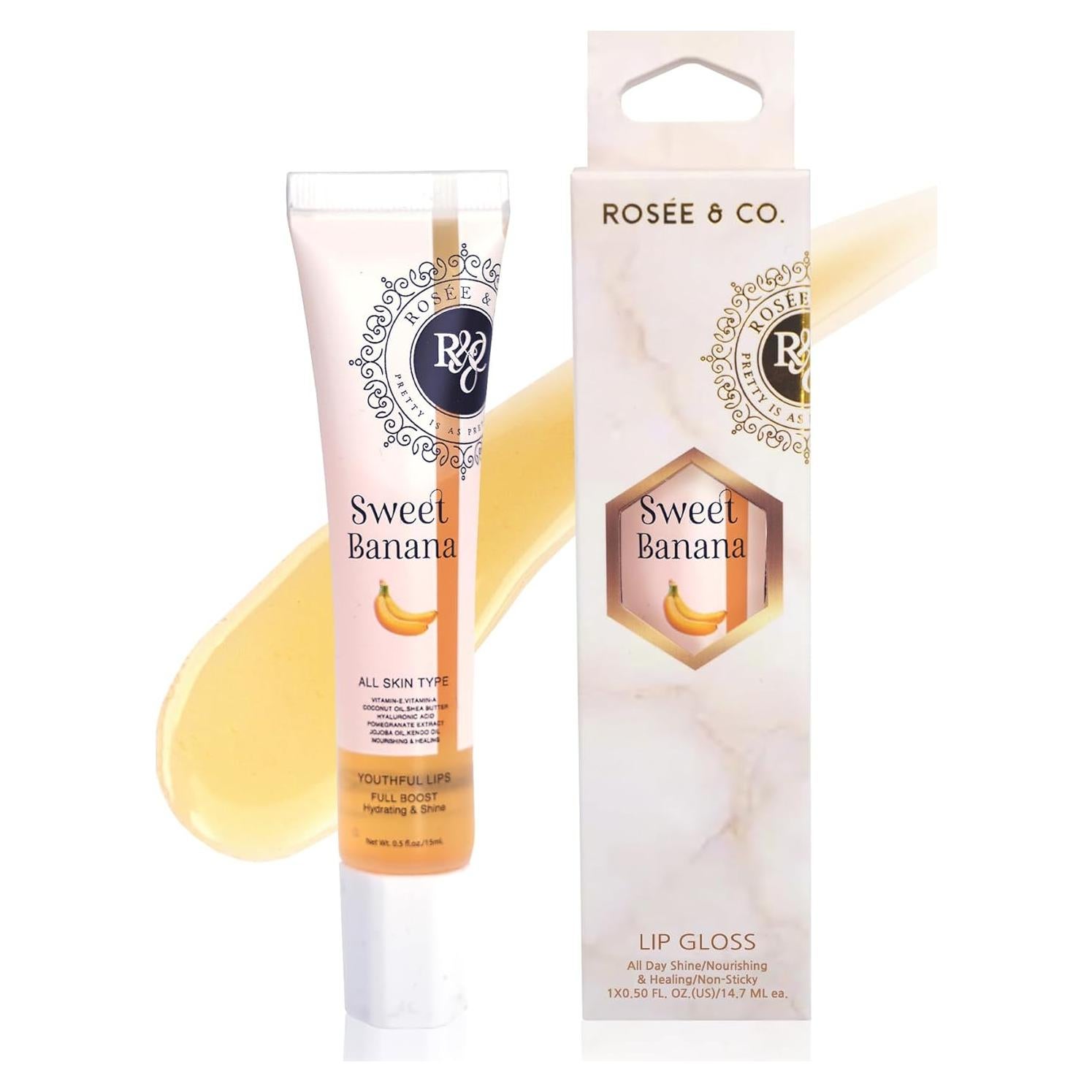 Brillo Labial Vegano Rosee 14.79 ml - Manteca de Karité