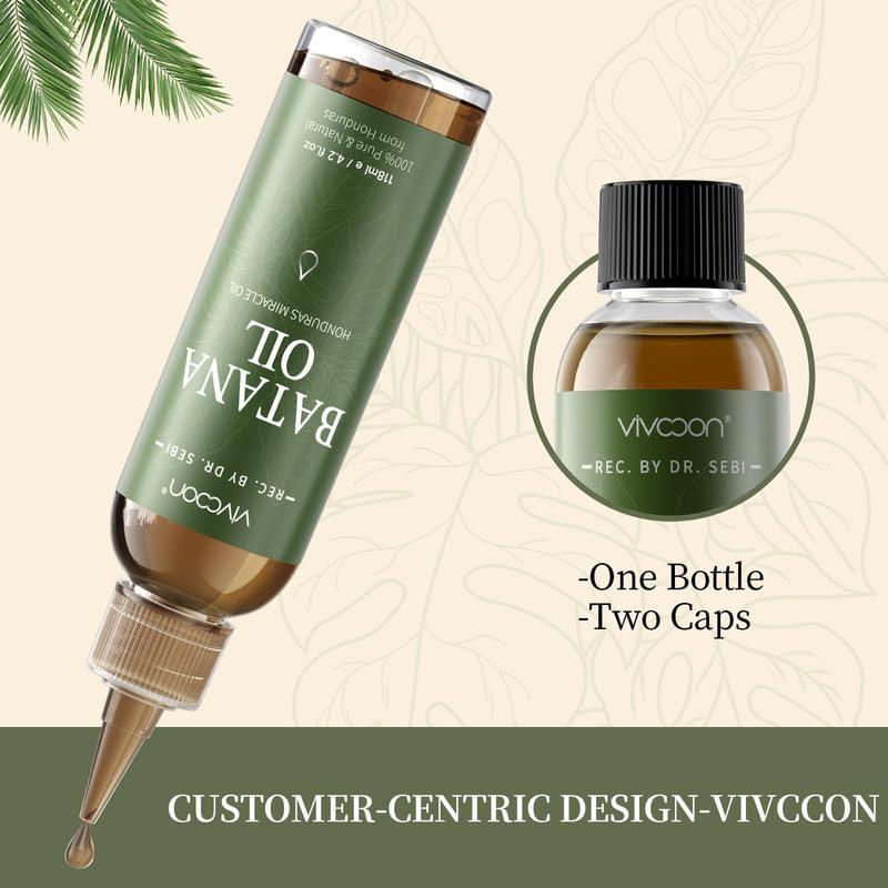 Aceite de Batana Crudo Vivccon 119g - Crecimiento Cabello Natural