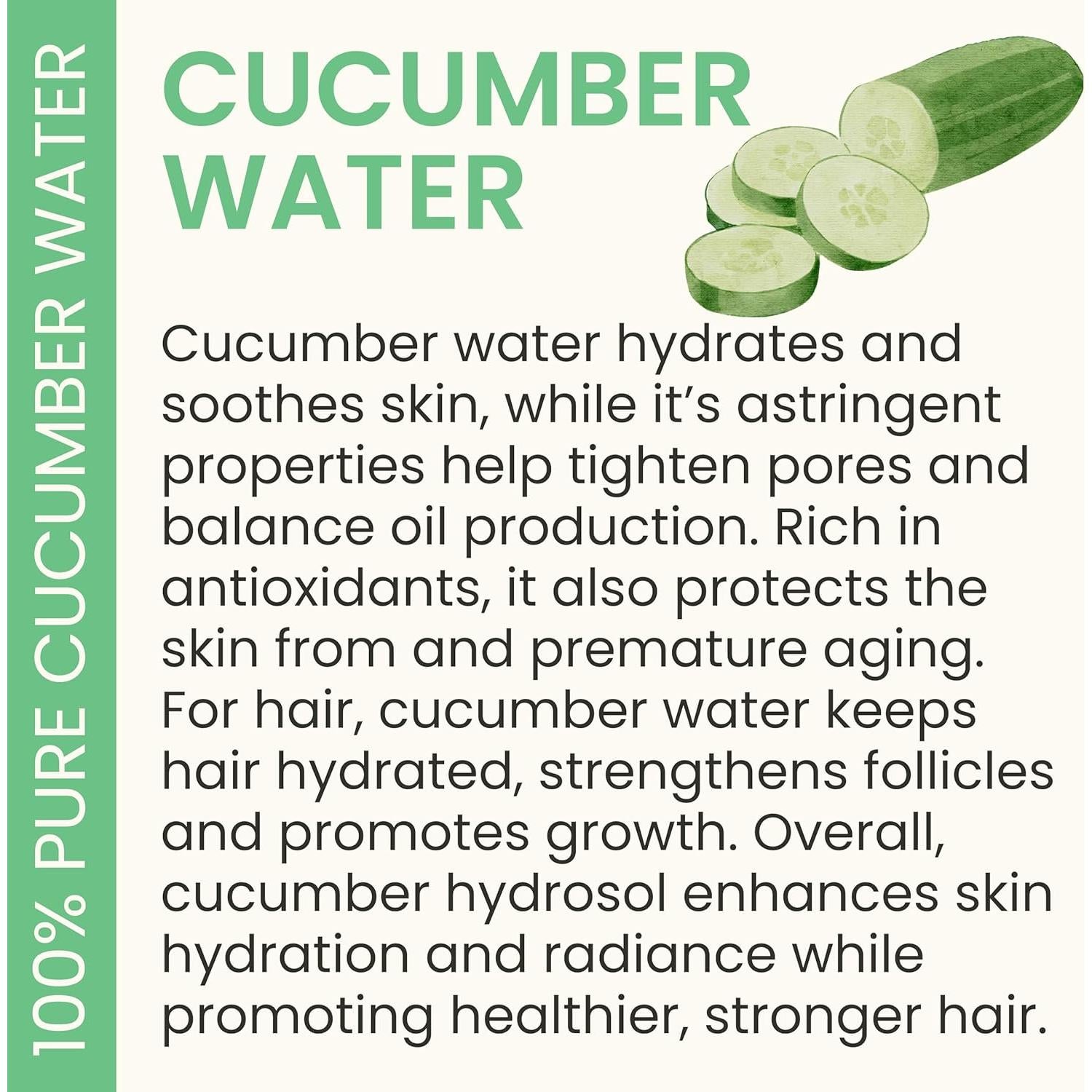 Hidrosol de Pepino Everyday Beauty 946 ml Spray Hidratante