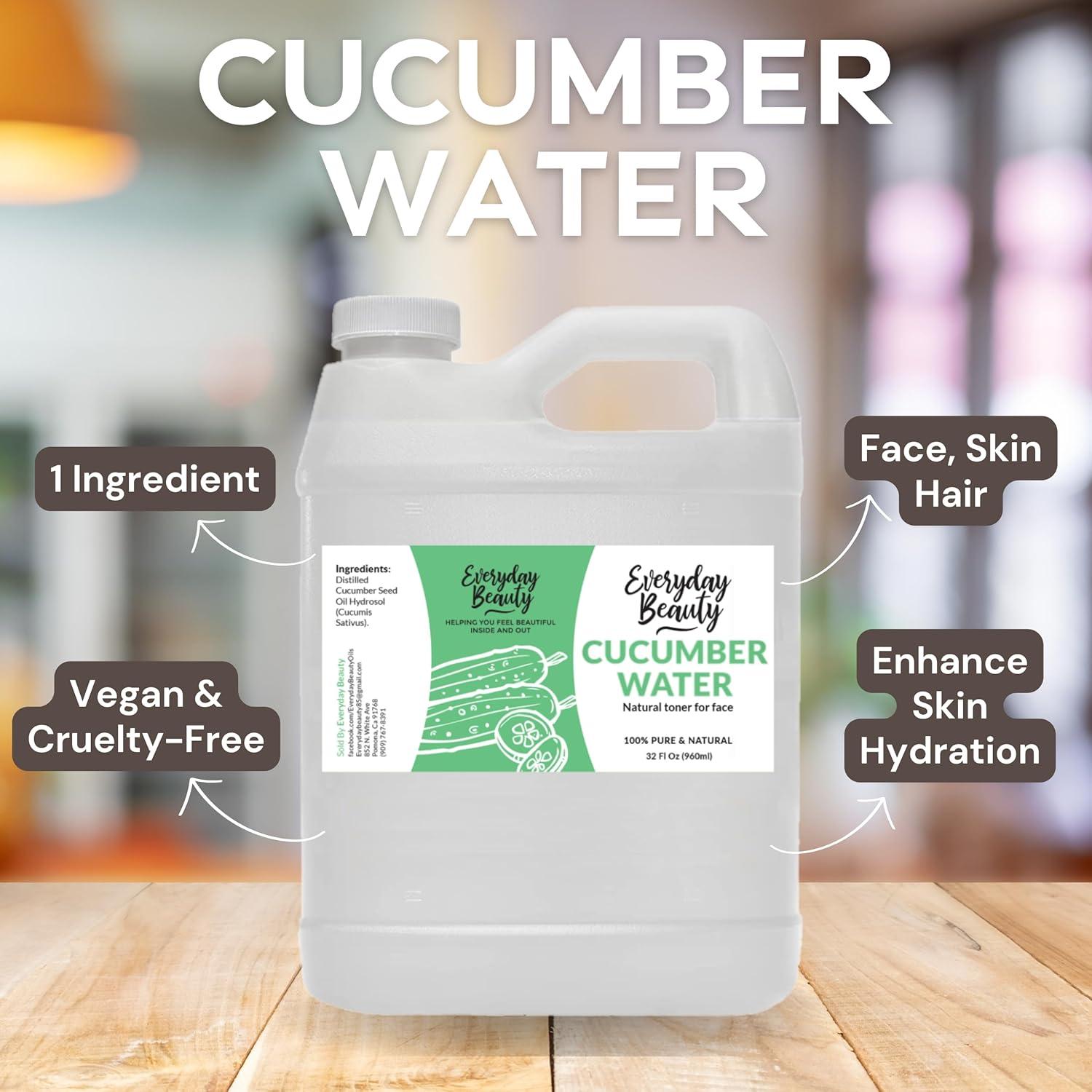 Hidrosol de Pepino Everyday Beauty 946 ml Spray Hidratante