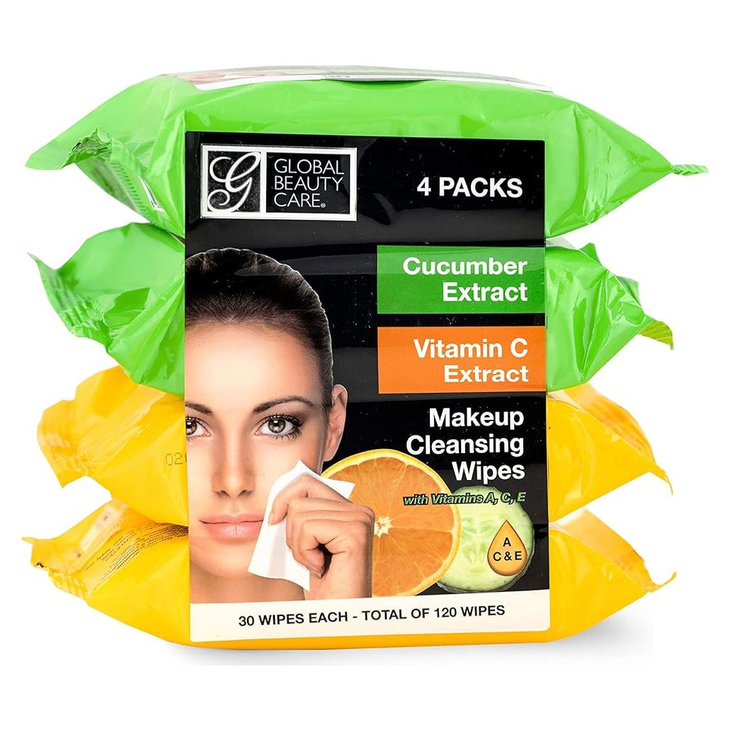 Toallitas Desmaquillantes Global Beauty Care 120 Unidades