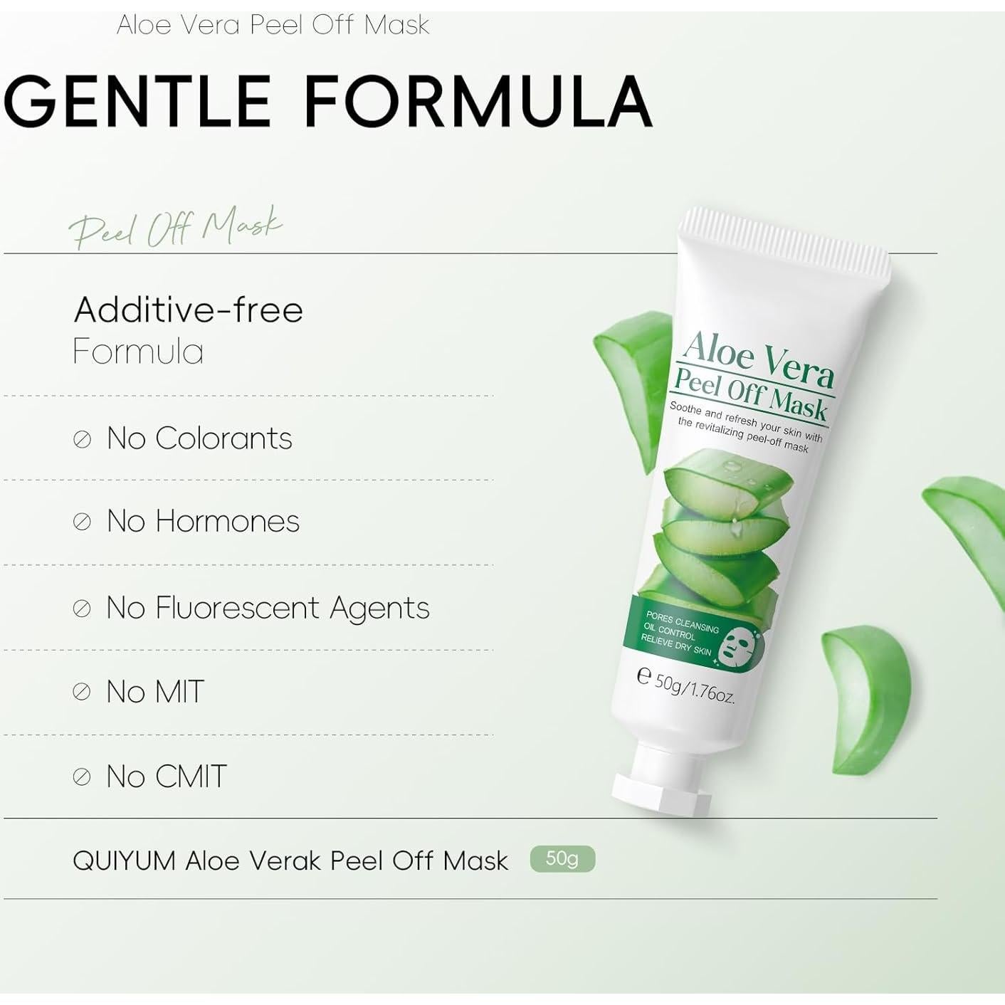 Mascarilla Peel Off AKARY Aloe Vera 50g - Limpieza y Hidratación
