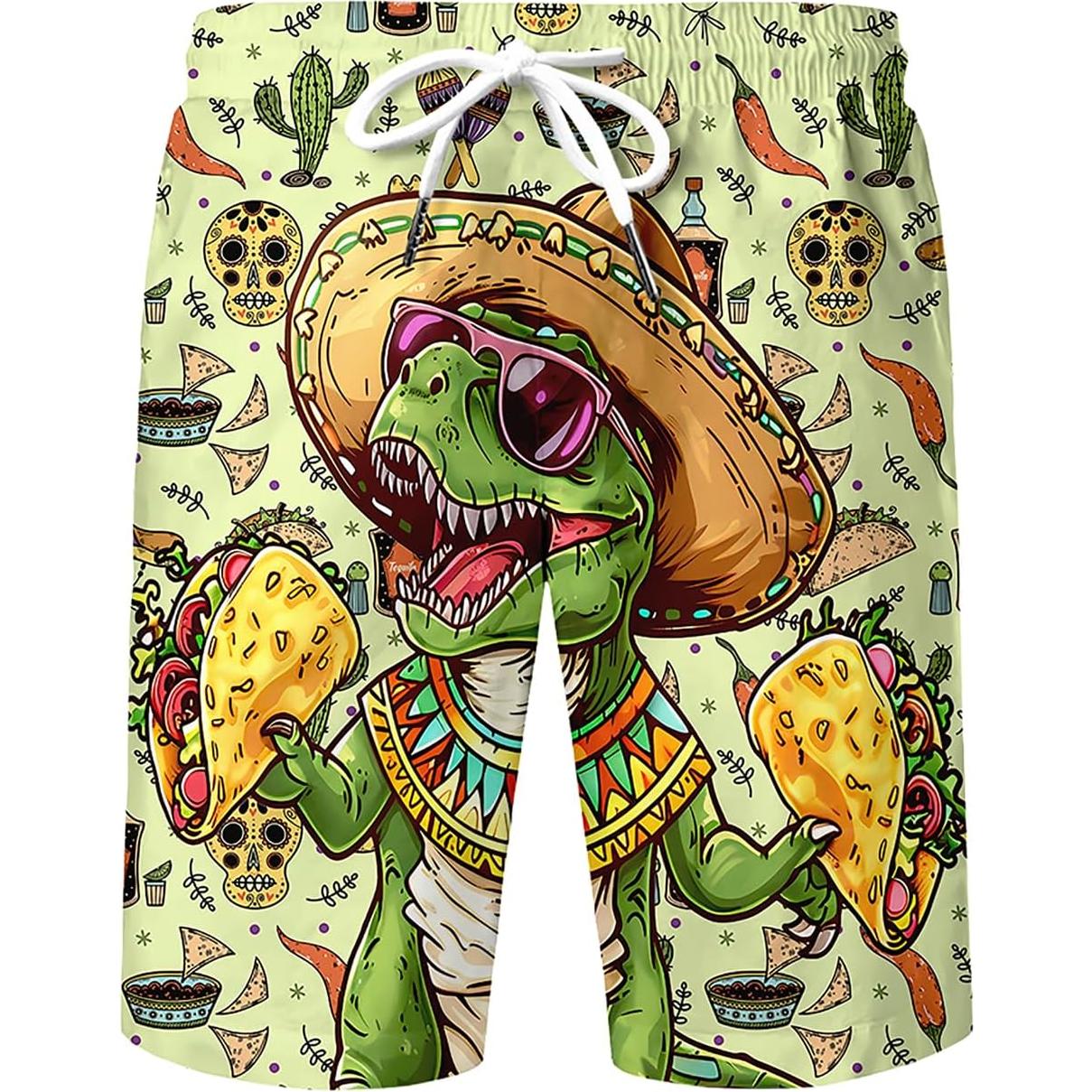 Conjunto de Chándal DOOPCCOR 3 Piezas Hombre Hawaiano