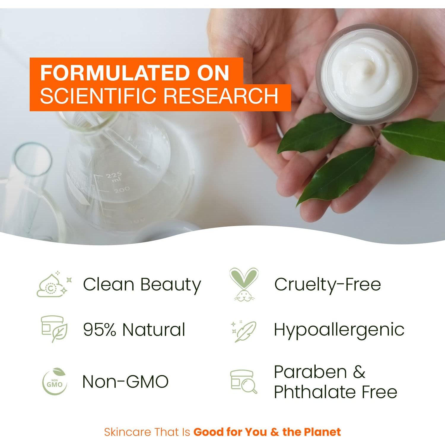 Hidratante Facial Diario Klar & Co 50ml Vitamina C y Colágeno