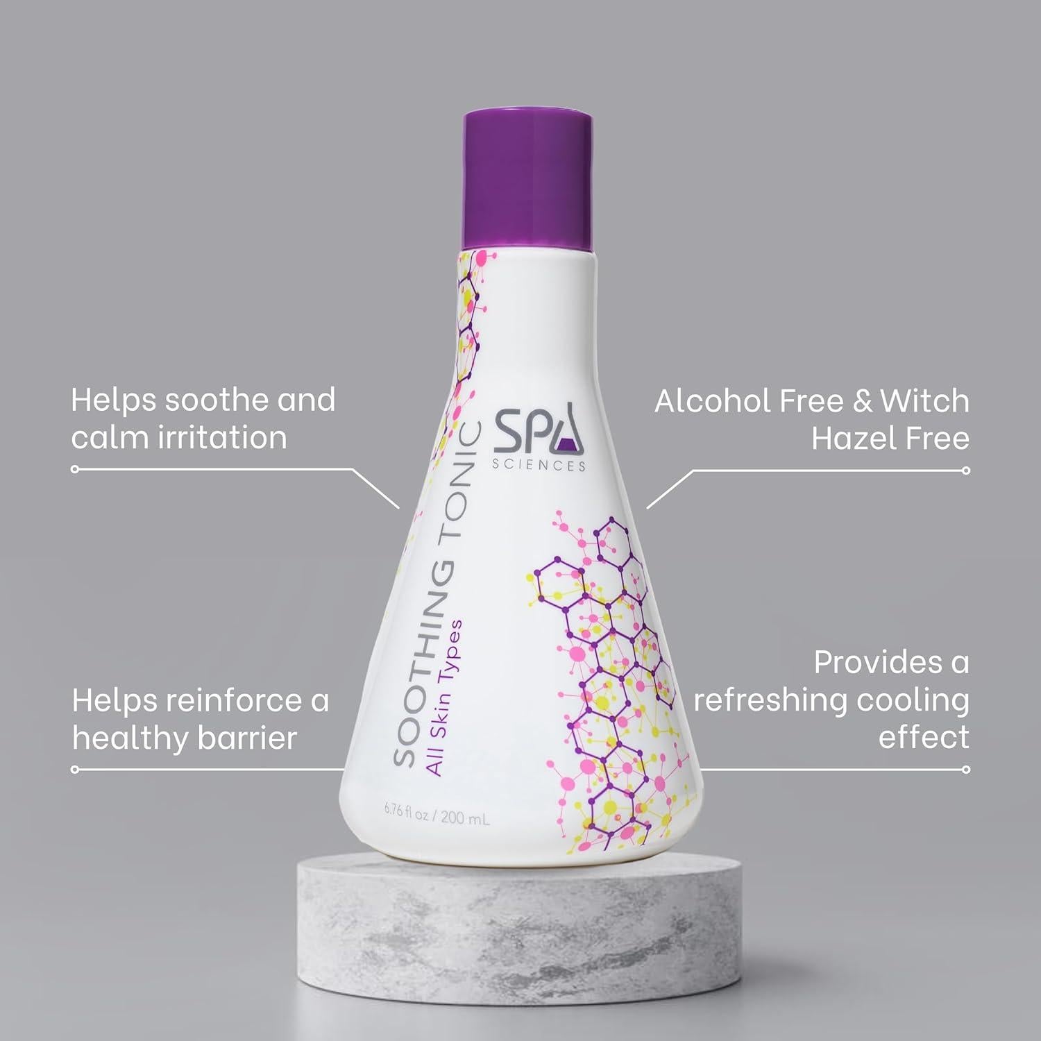 Tónico Calmante Spa Sciences 189.93g - Hidratante Vegano