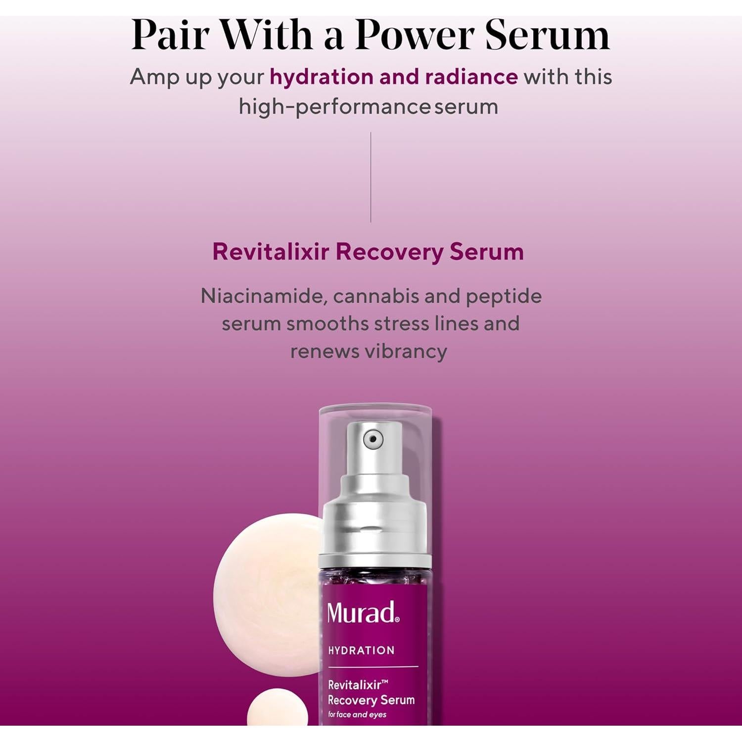 Tónico Hidratante Murad 177 ml - Facial Sin Alcohol con Extractos