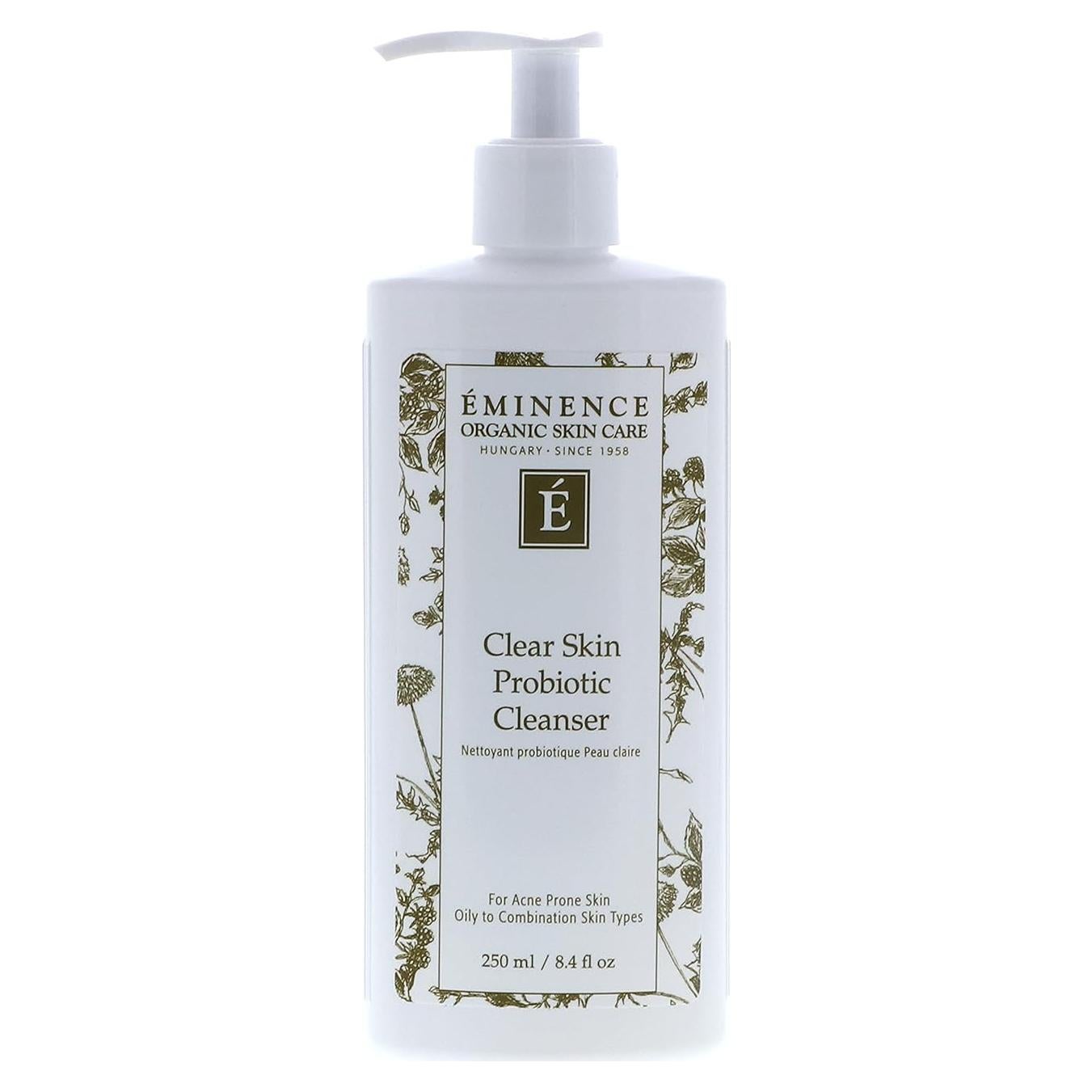 Limpiador Probiotico Eminence 250ml Piel Grasa Aceite Árbol Té