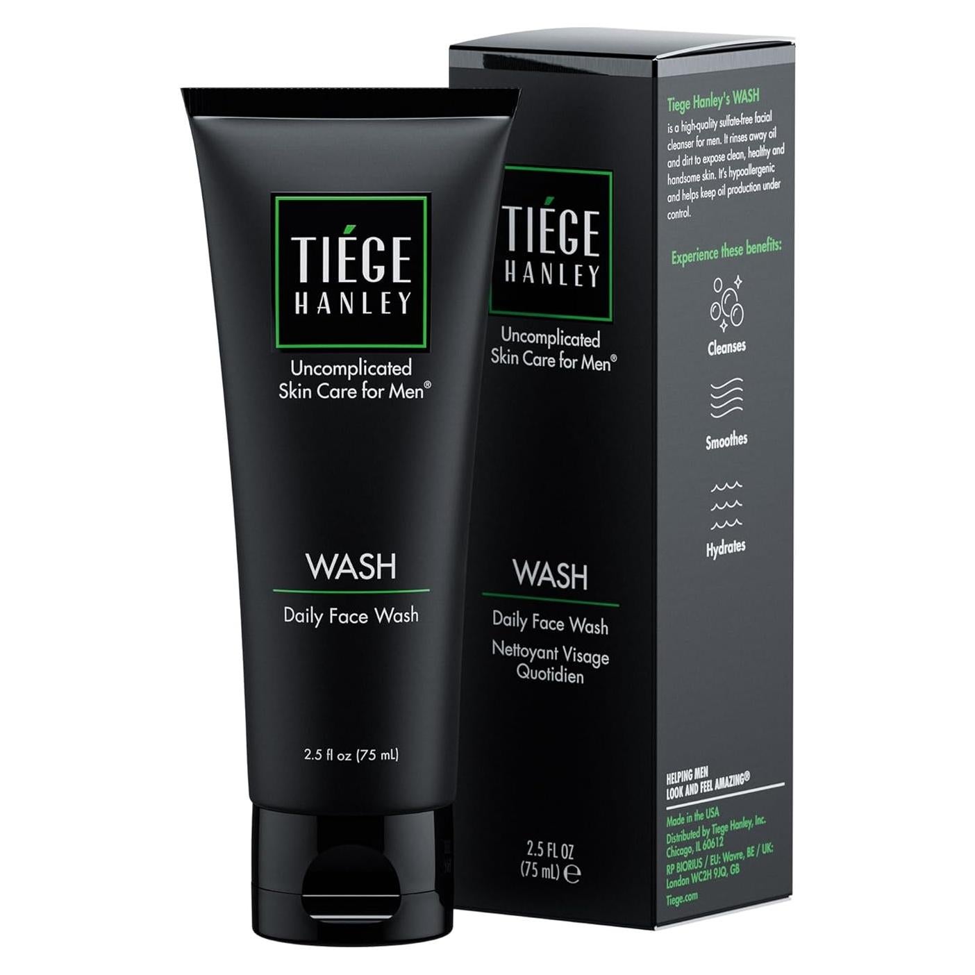 Limpiador Facial Suave Tiege Hanley 70.87g Sin Fragancia