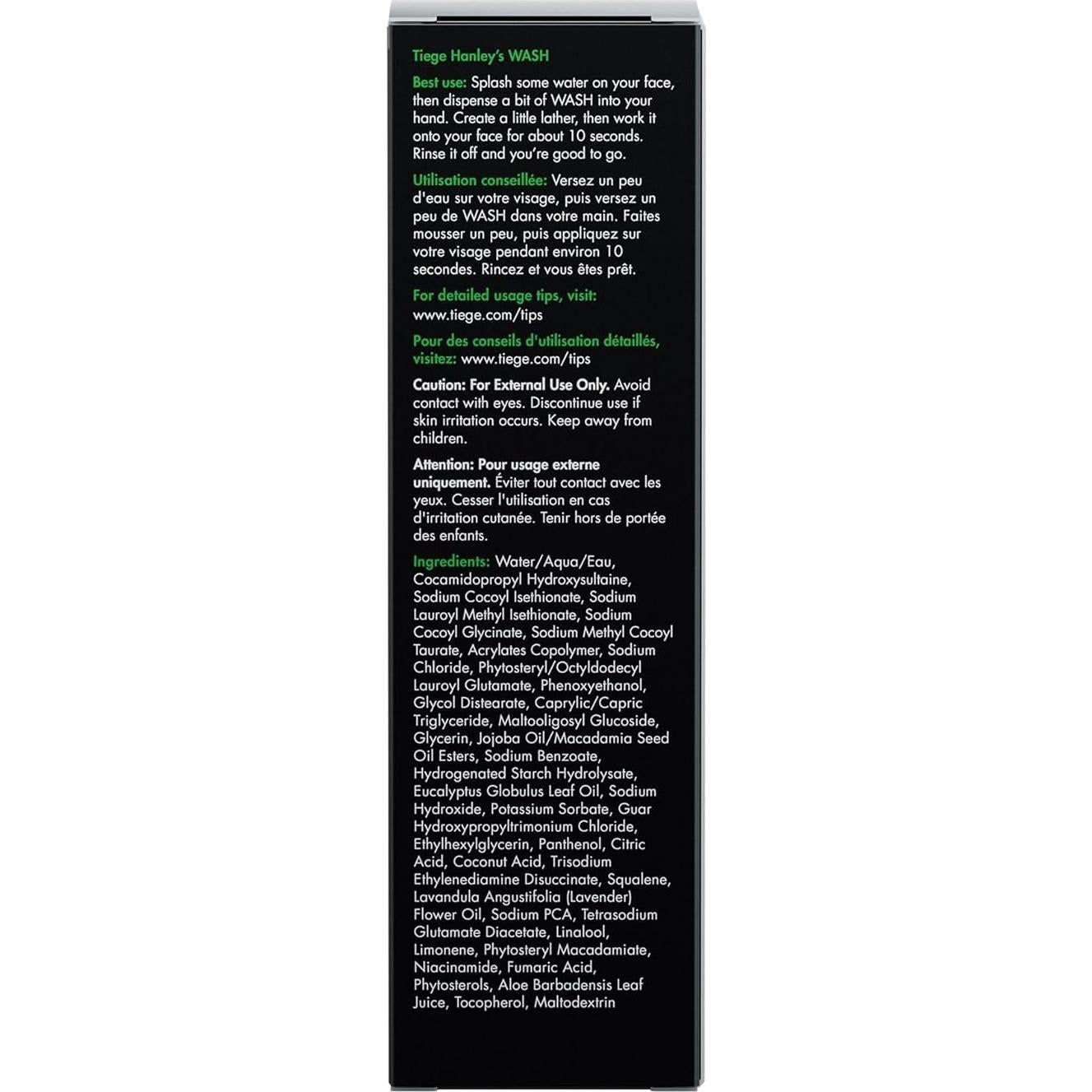 Limpiador Facial Suave Tiege Hanley 70.87g Sin Fragancia