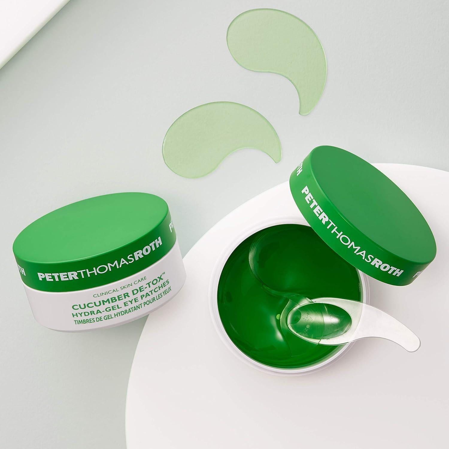 Parches de Gel Hidratante Peter Thomas Roth con Pepino - 60 Unidades