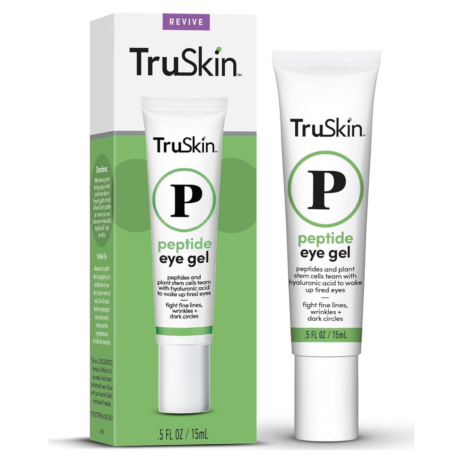 Gel de Ojos Peptídico TruSkin 14.79 ml - Anti-Ojeras y Líneas