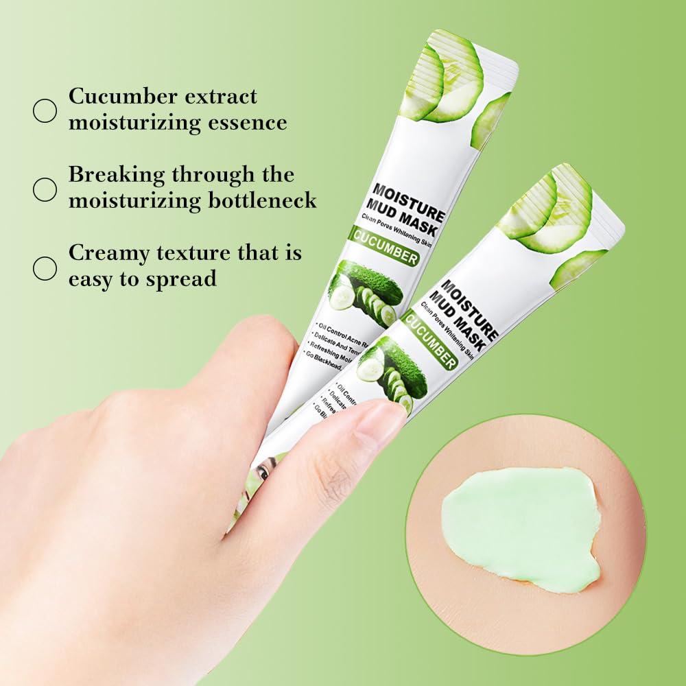 Mascarilla Facial Anti-Envejecimiento 10PCS WanTuoluo - Colágeno 10X