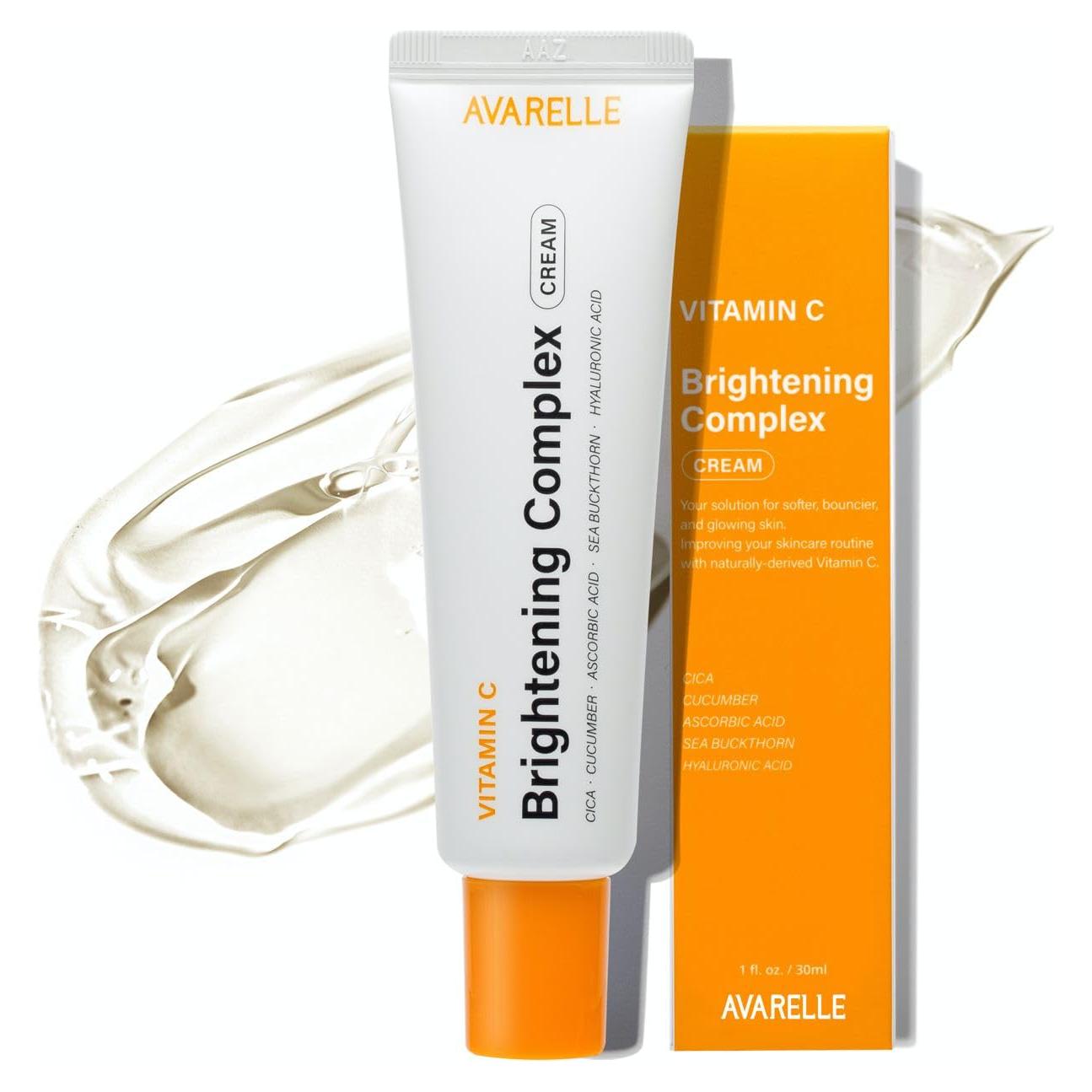 Crema Hidratante Iluminadora Avarelle con Vitamina C 50ml
