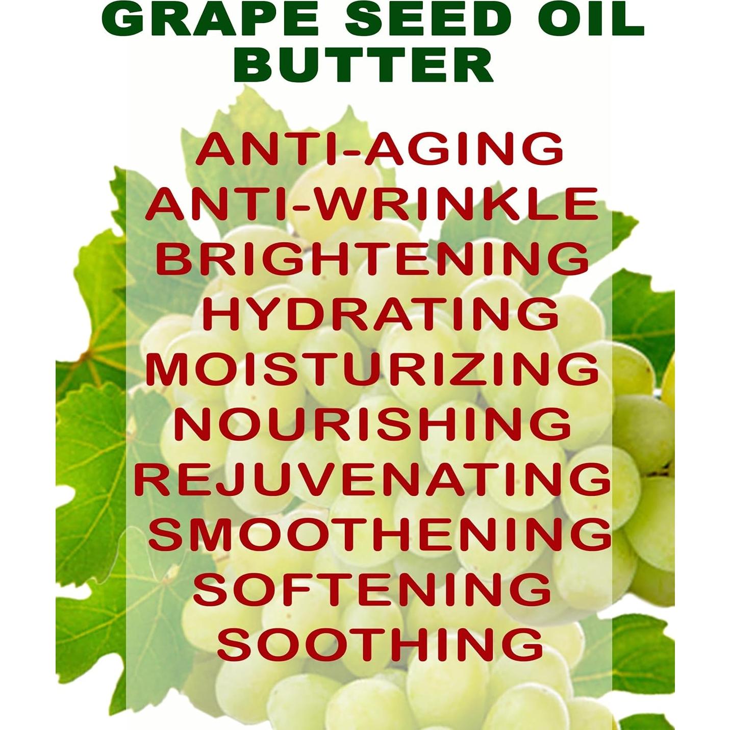 Manteca de Aceite de Semilla de Uva 240 ml Belleza Botánica