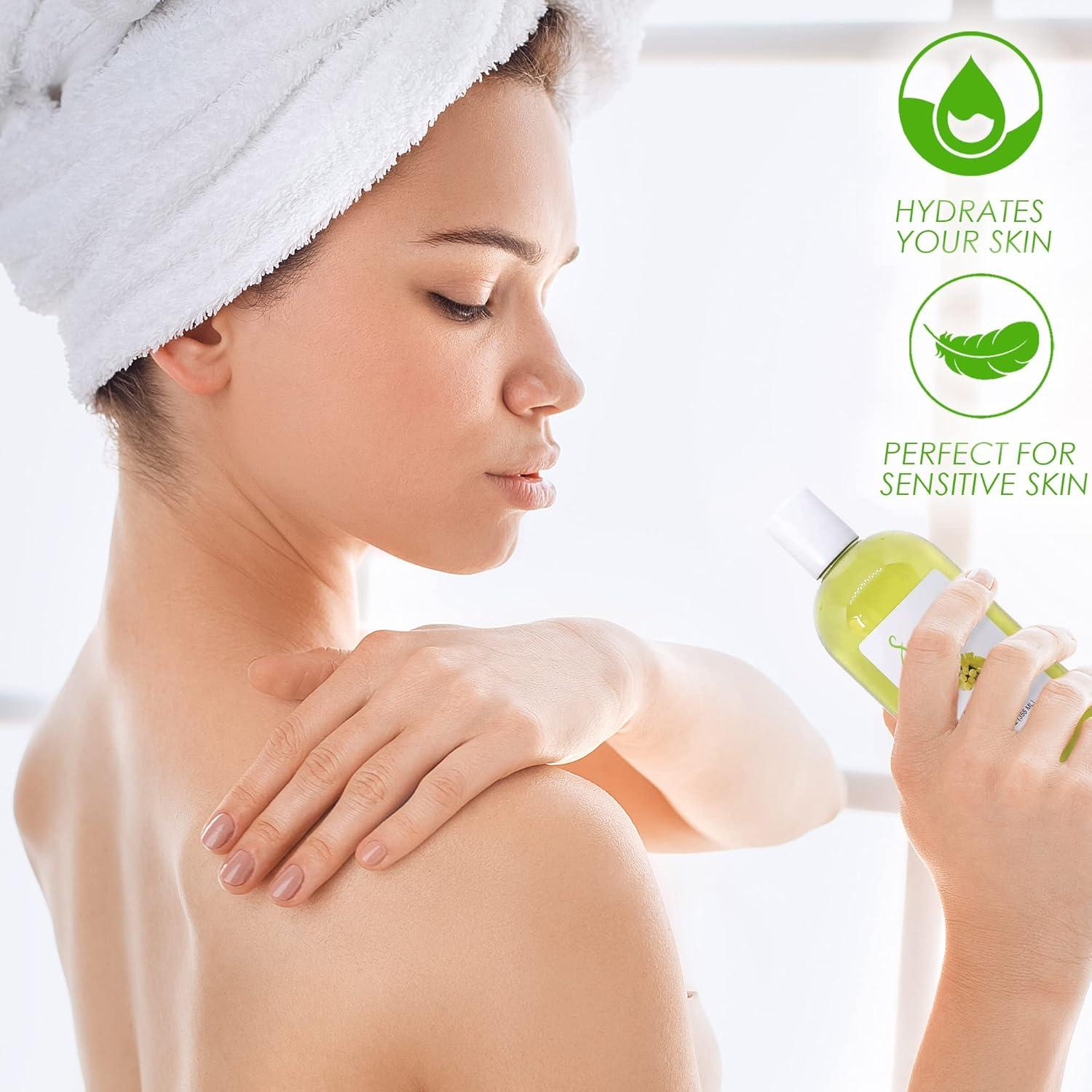 Aceite de Semilla de Uva Soapeauty 473 ml Prensado en Frío 100% Natural