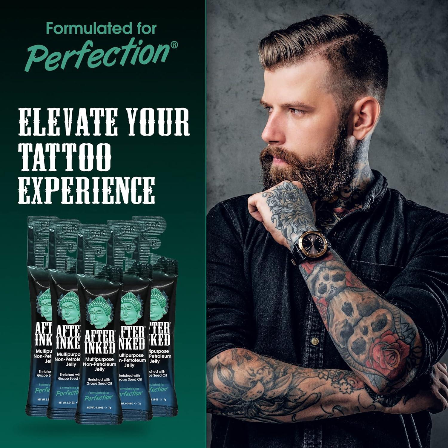 After Inked Gelatina Sin Petróleo 10-Pack Cuidado Post-Tatuaje 7g