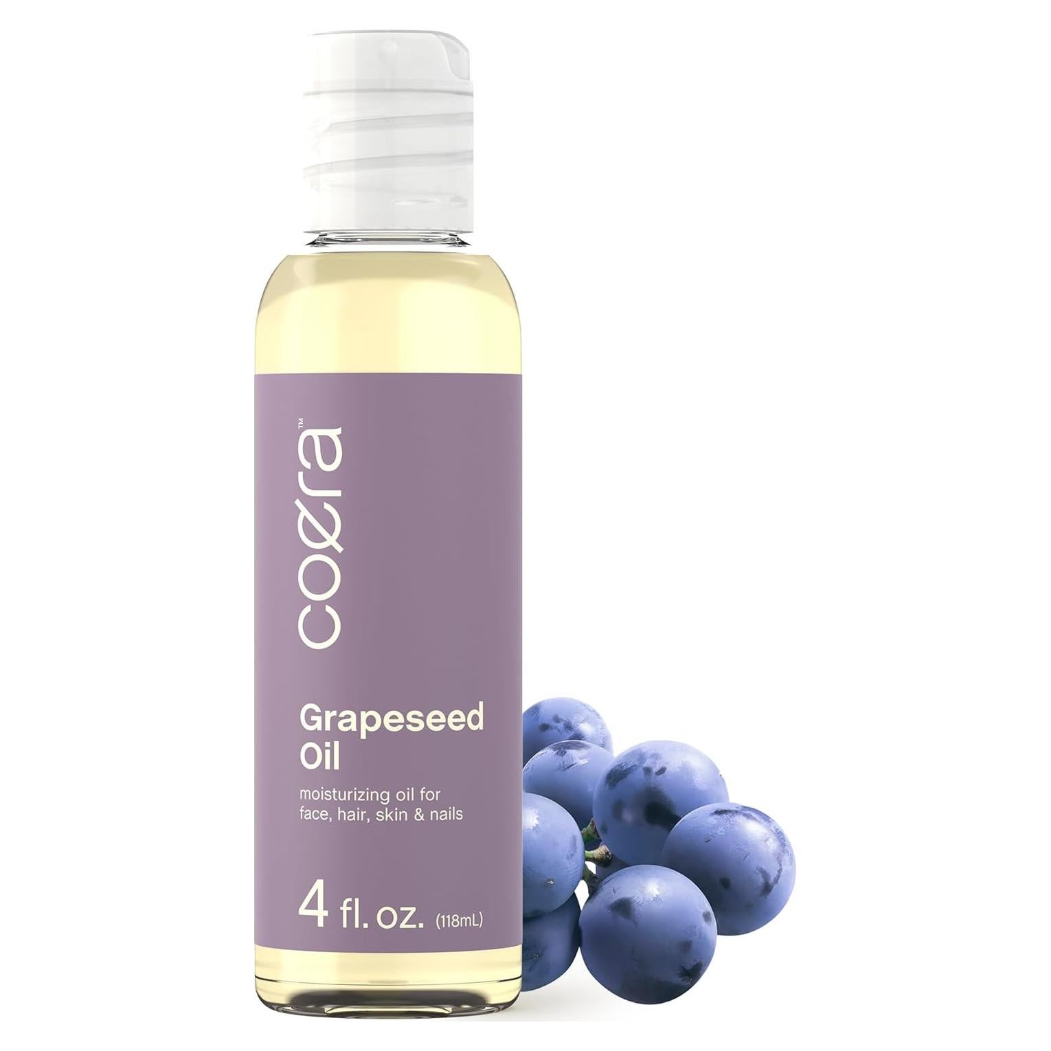 Aceite de Semilla de Uva Horbaach 118 ml Hidratante Piel y Cabello